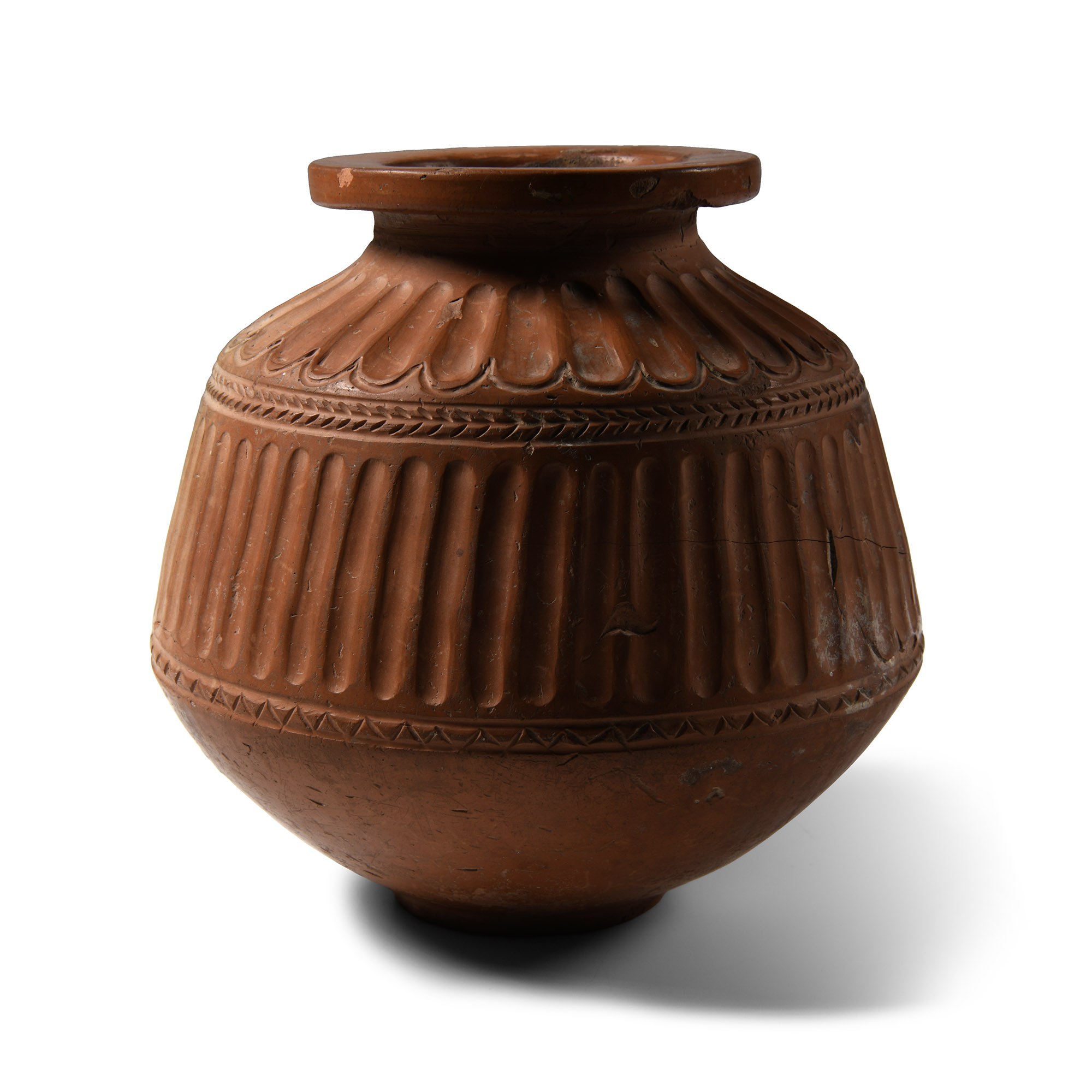 Roman Redware Pottery Vessel
