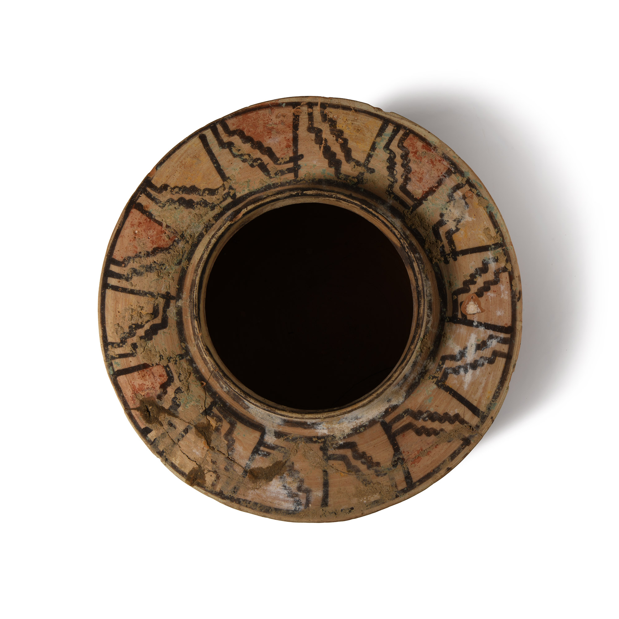 Indus Valley Mehrgarh Polychrome Storage Jar with Fish