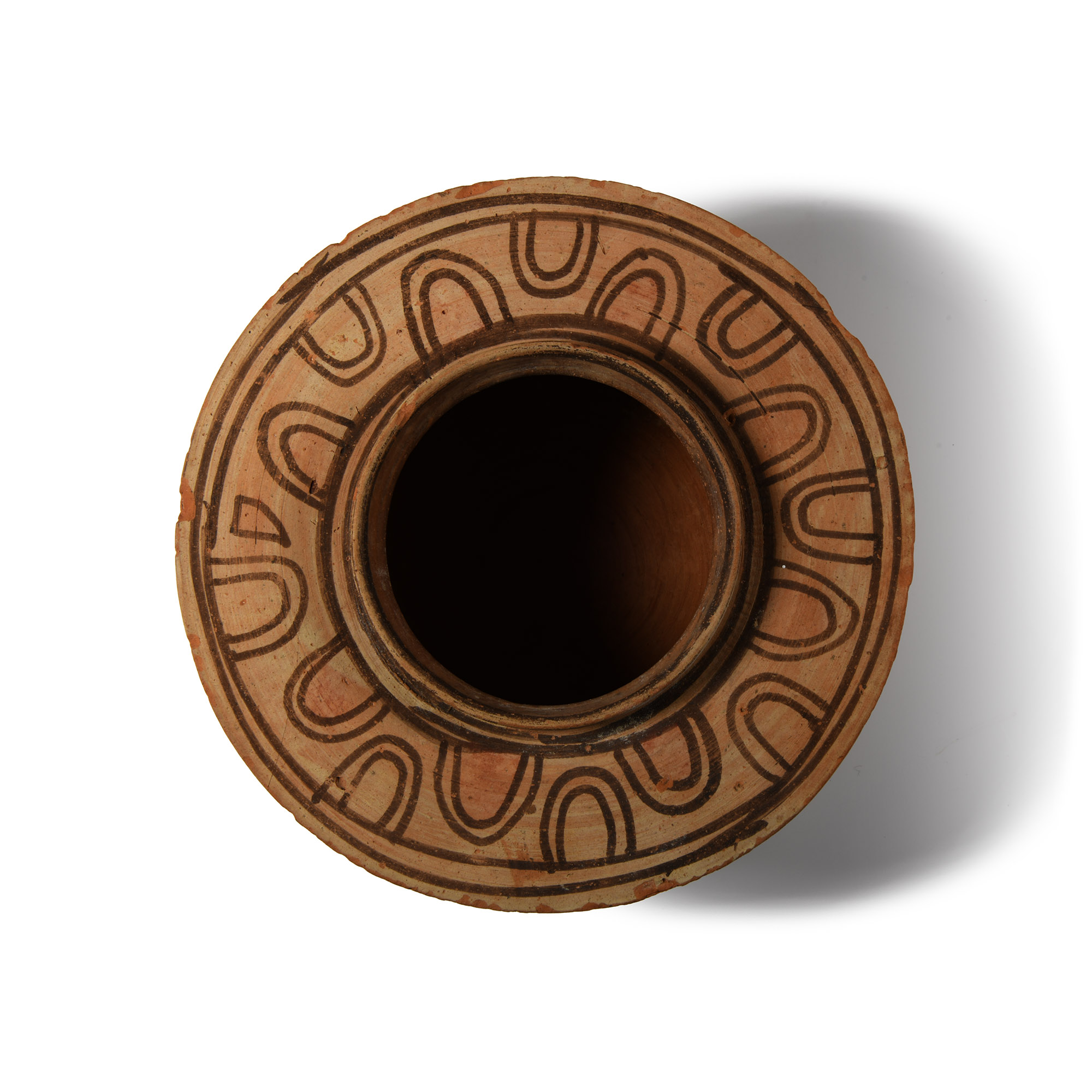 Indus Valley Mehrgarh Storage Jar with Fish