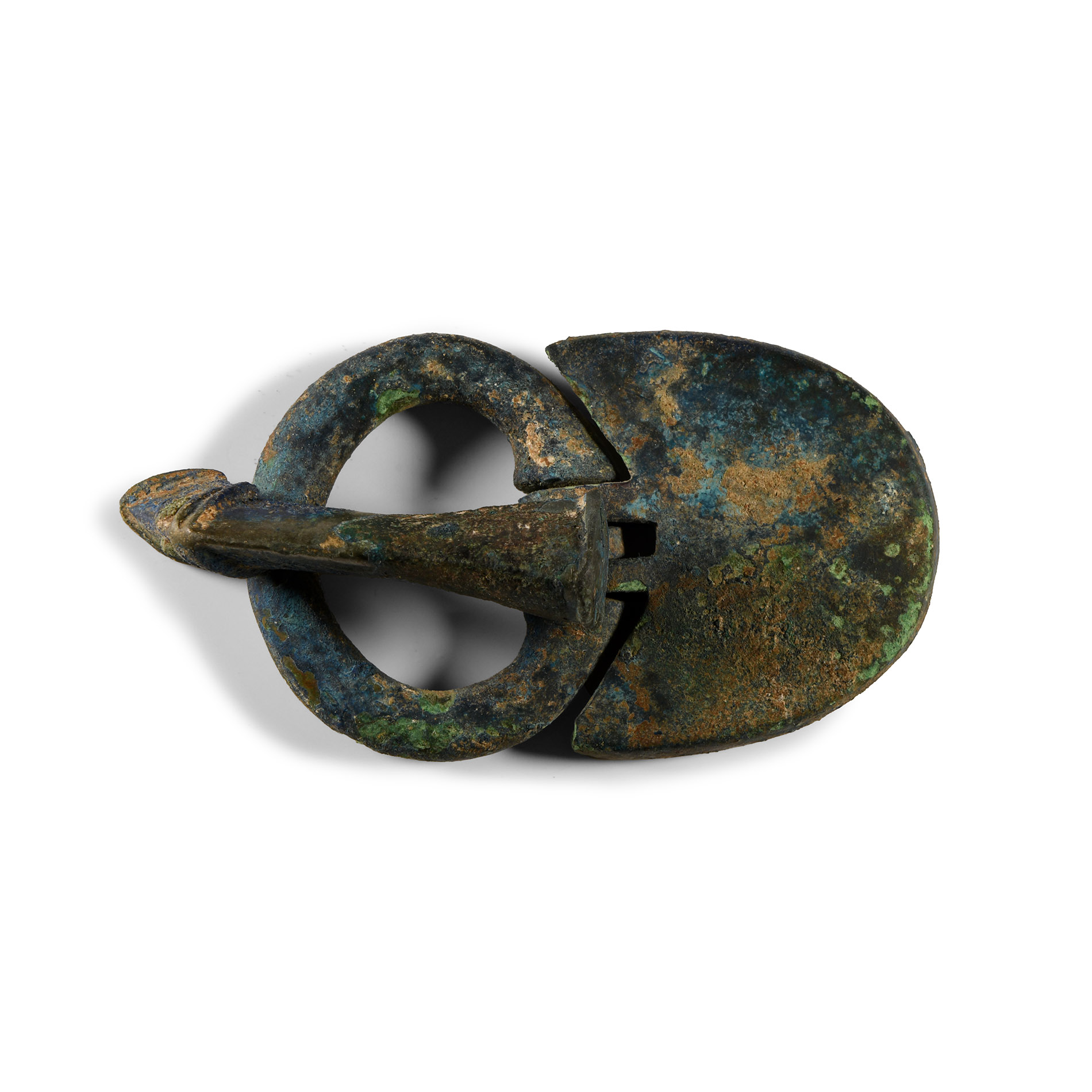 Germanic Bronze Belt Buckle