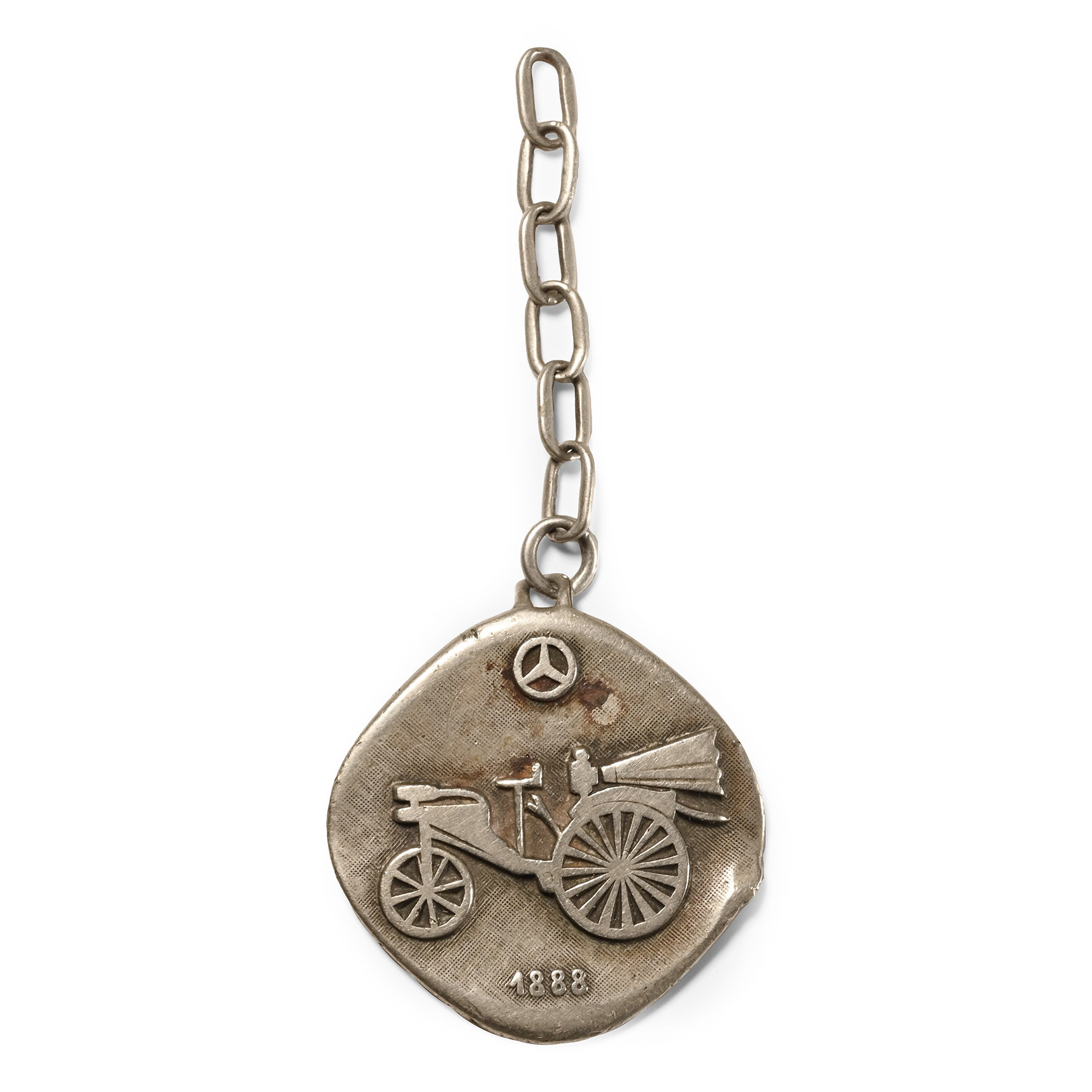 Post Medieval Mercedes Silver Medallion