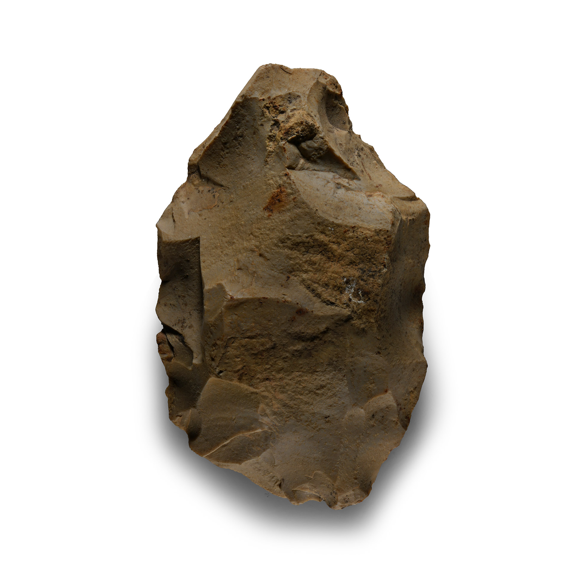Very Large Stone Age Knapped Handaxe