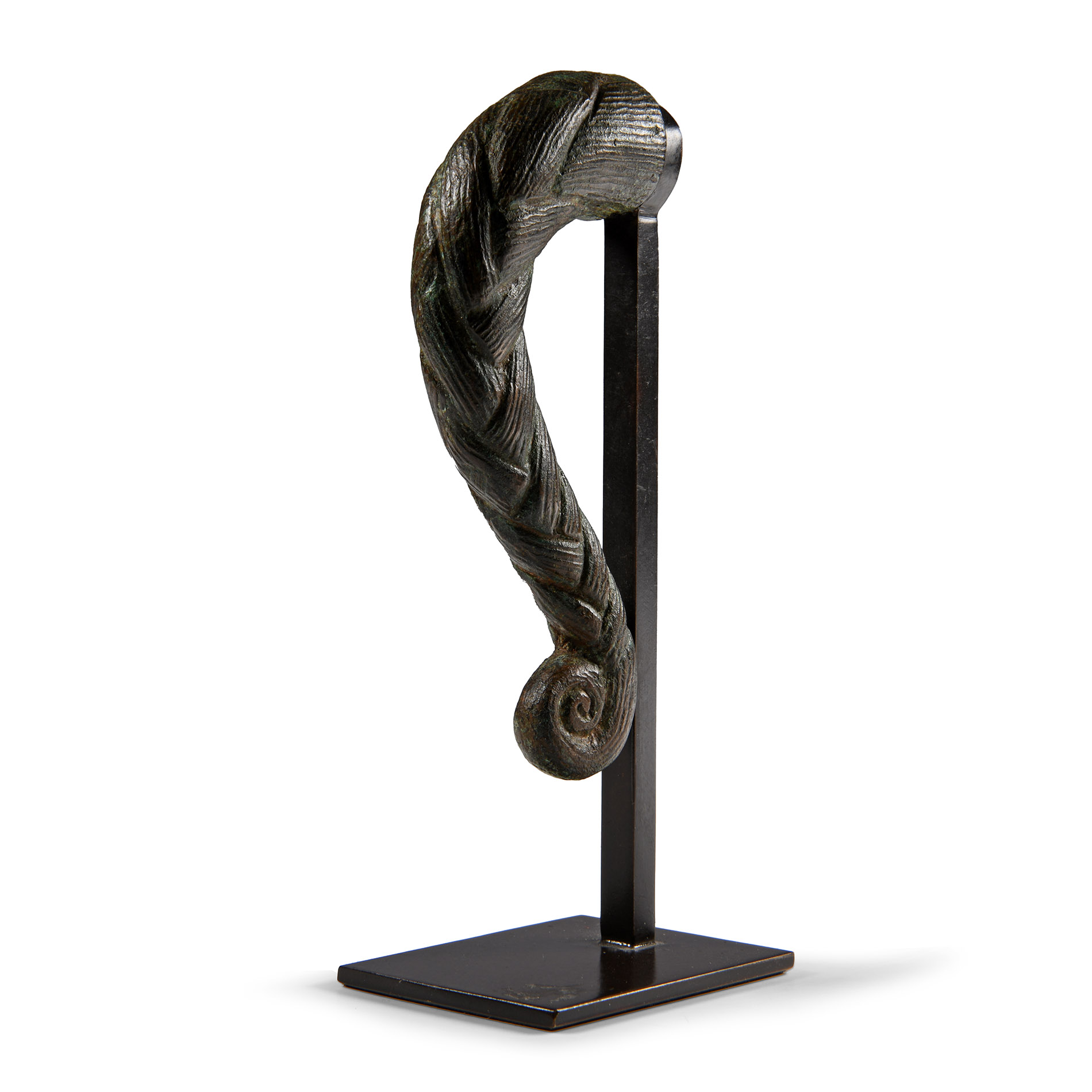 Egyptian Bronze Braided Sidelock of Harpocrates
