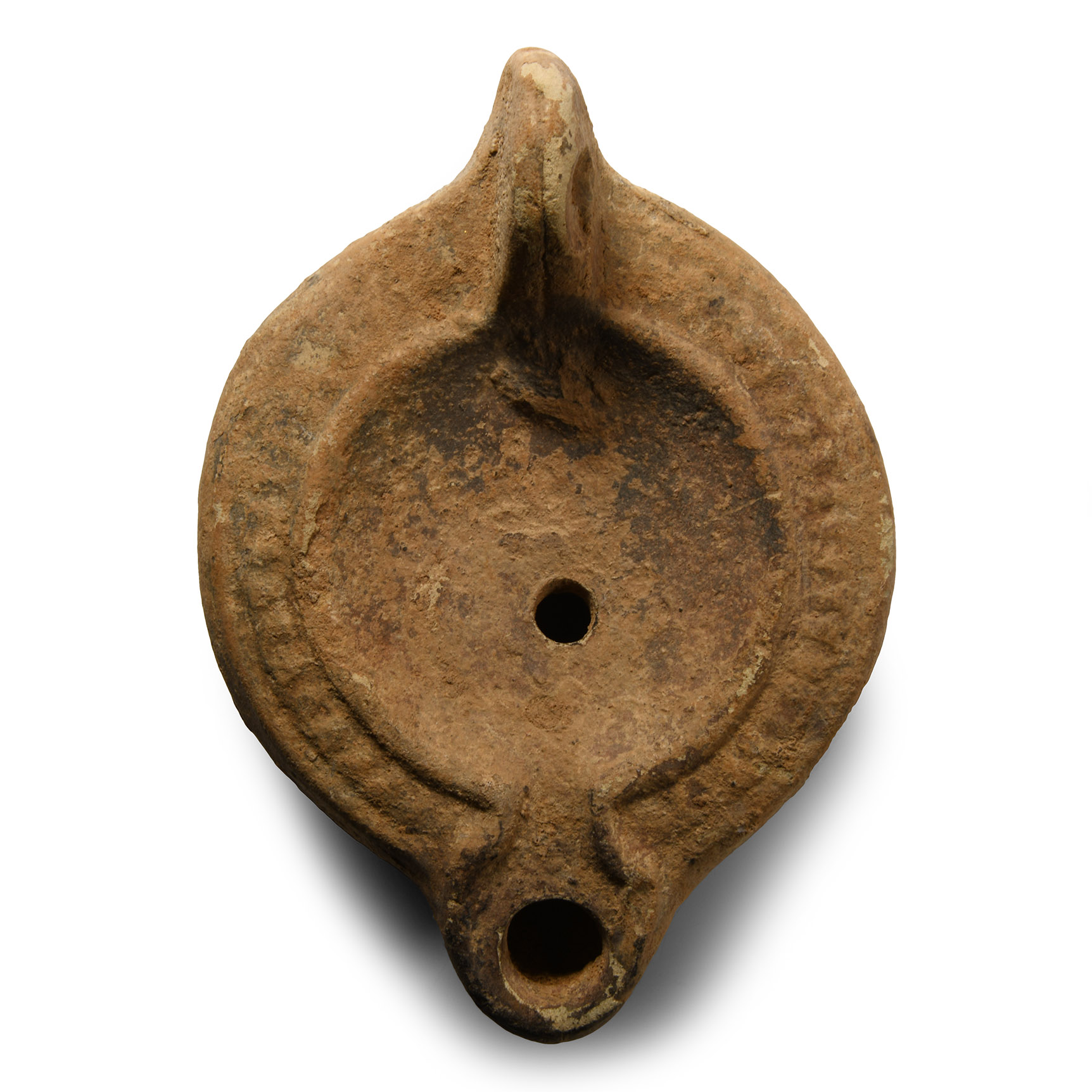 Roman Terracotta Oil Lamp