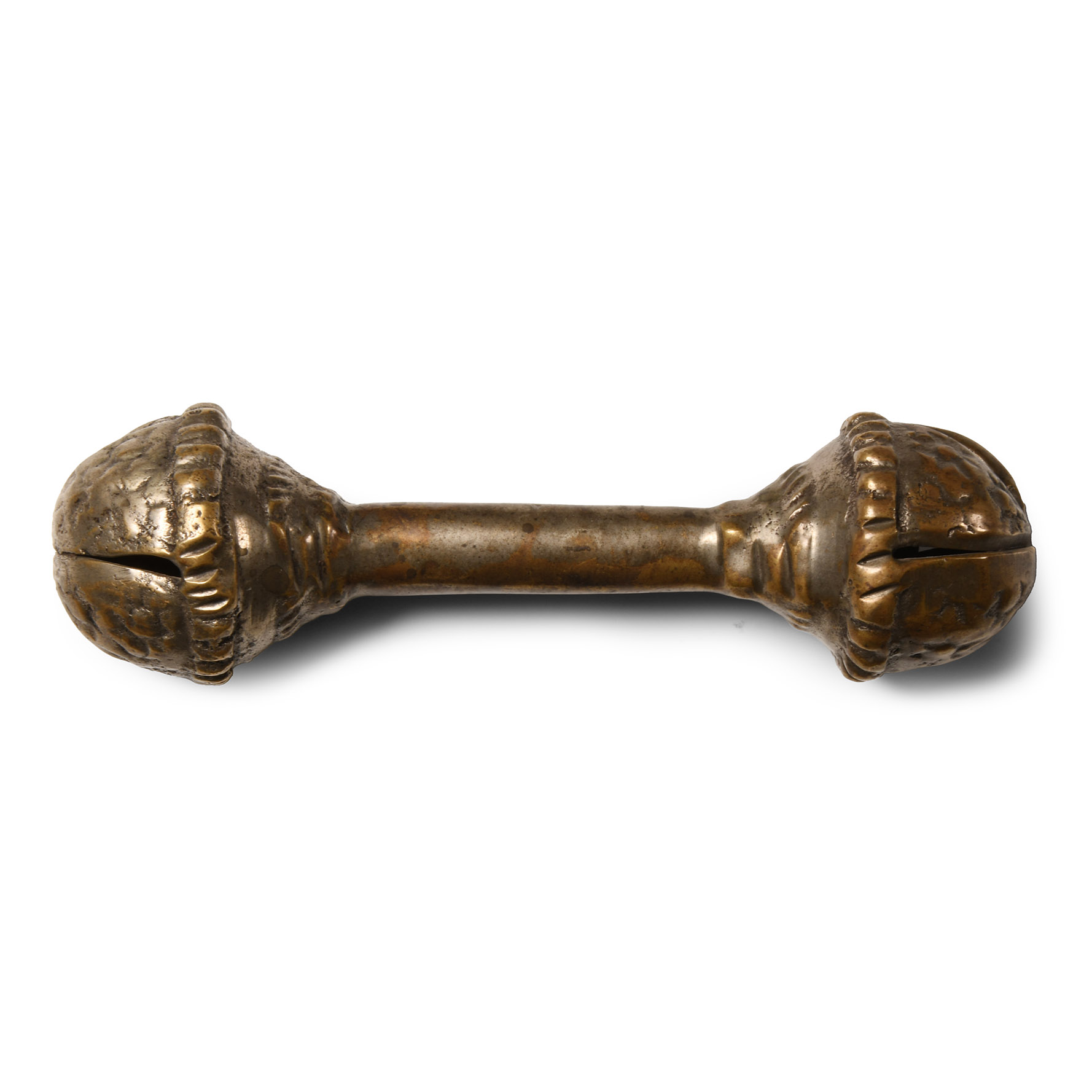 Victorian Bronze Child's Rattle