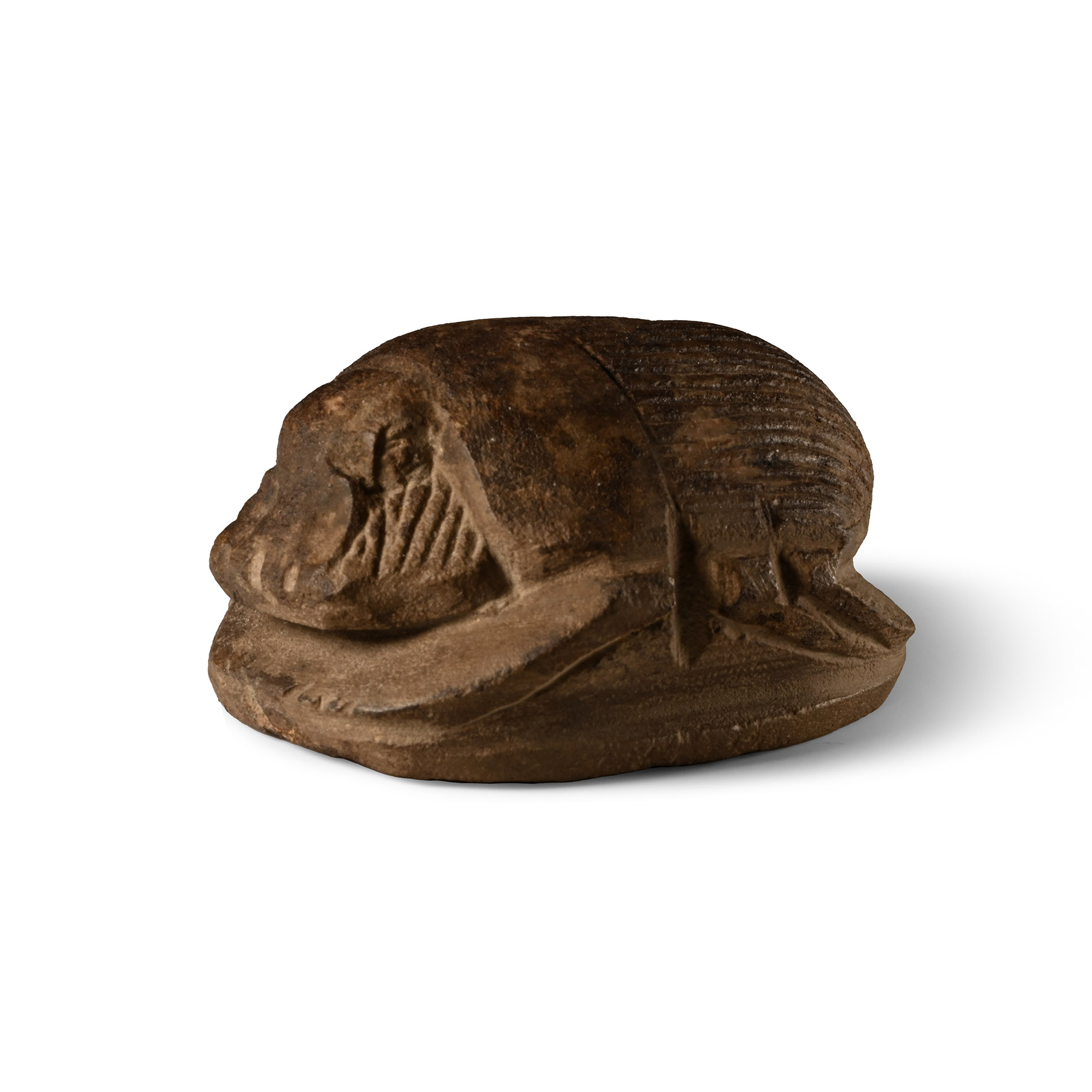 Egyptian Carved Stone Scarab
