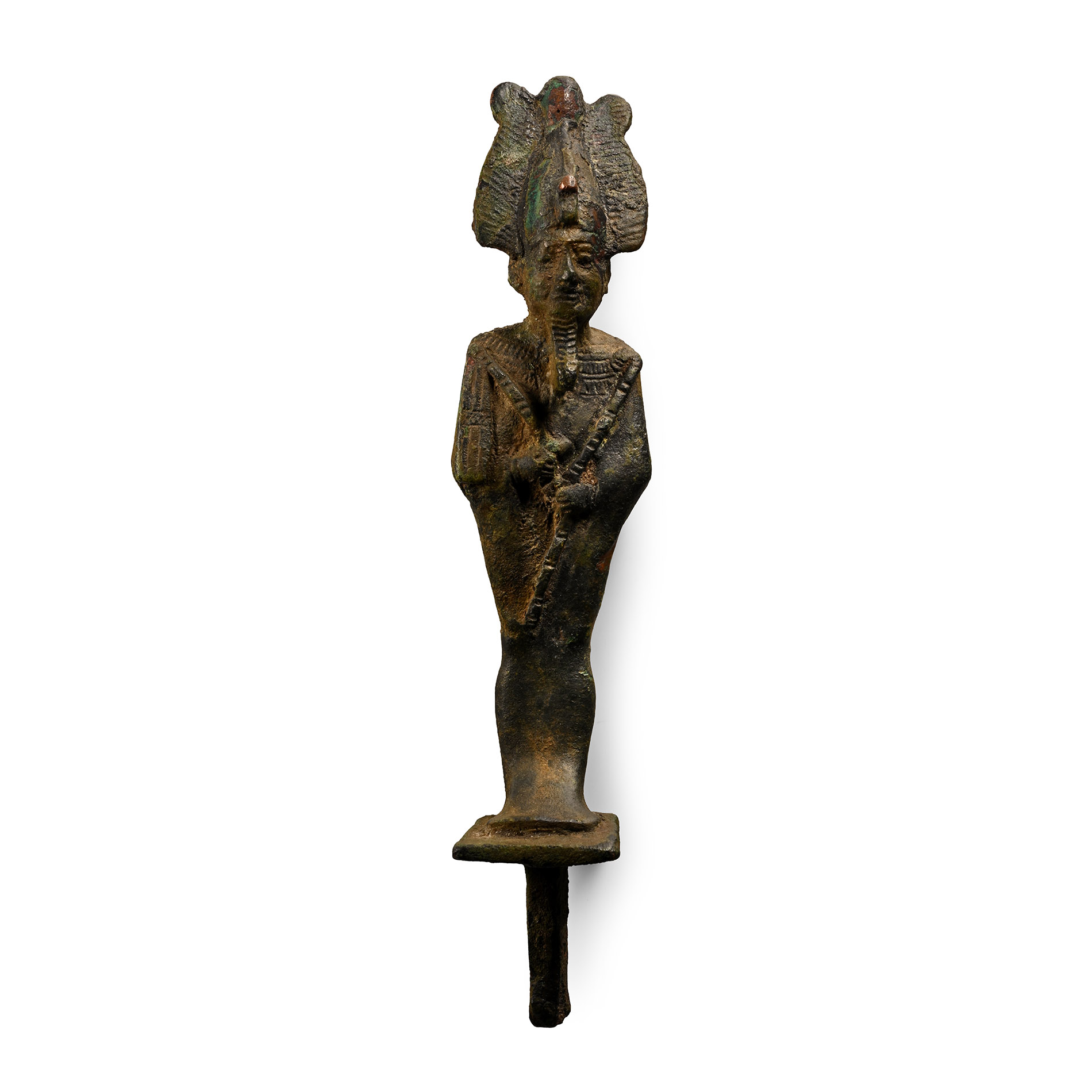 Egyptian Bronze Statue of the God Osiris