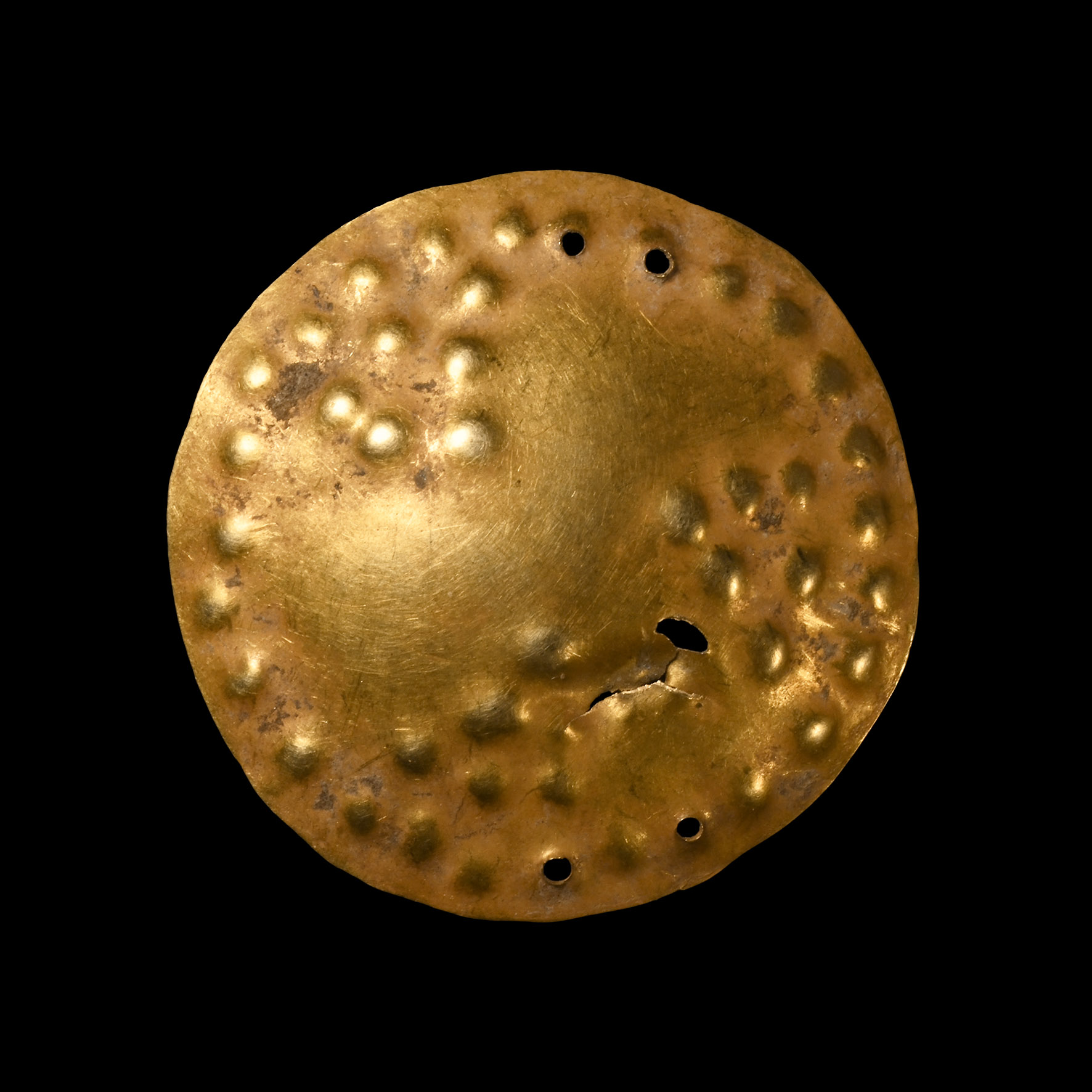 Scythian Decorated Gold Boss