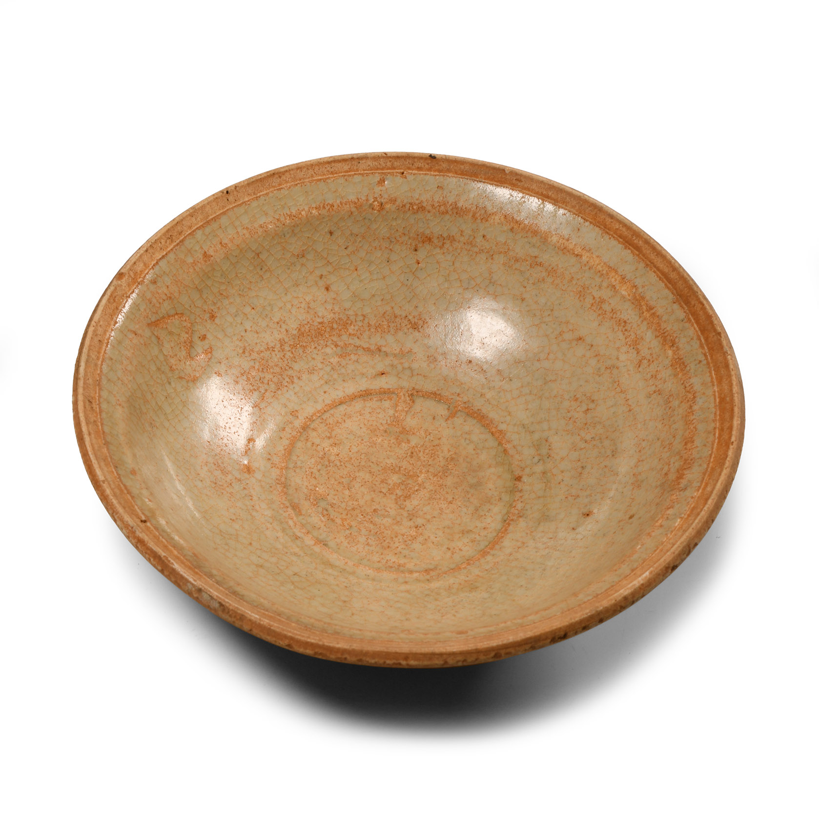 Chinese Tang Glazed Terracotta Dish