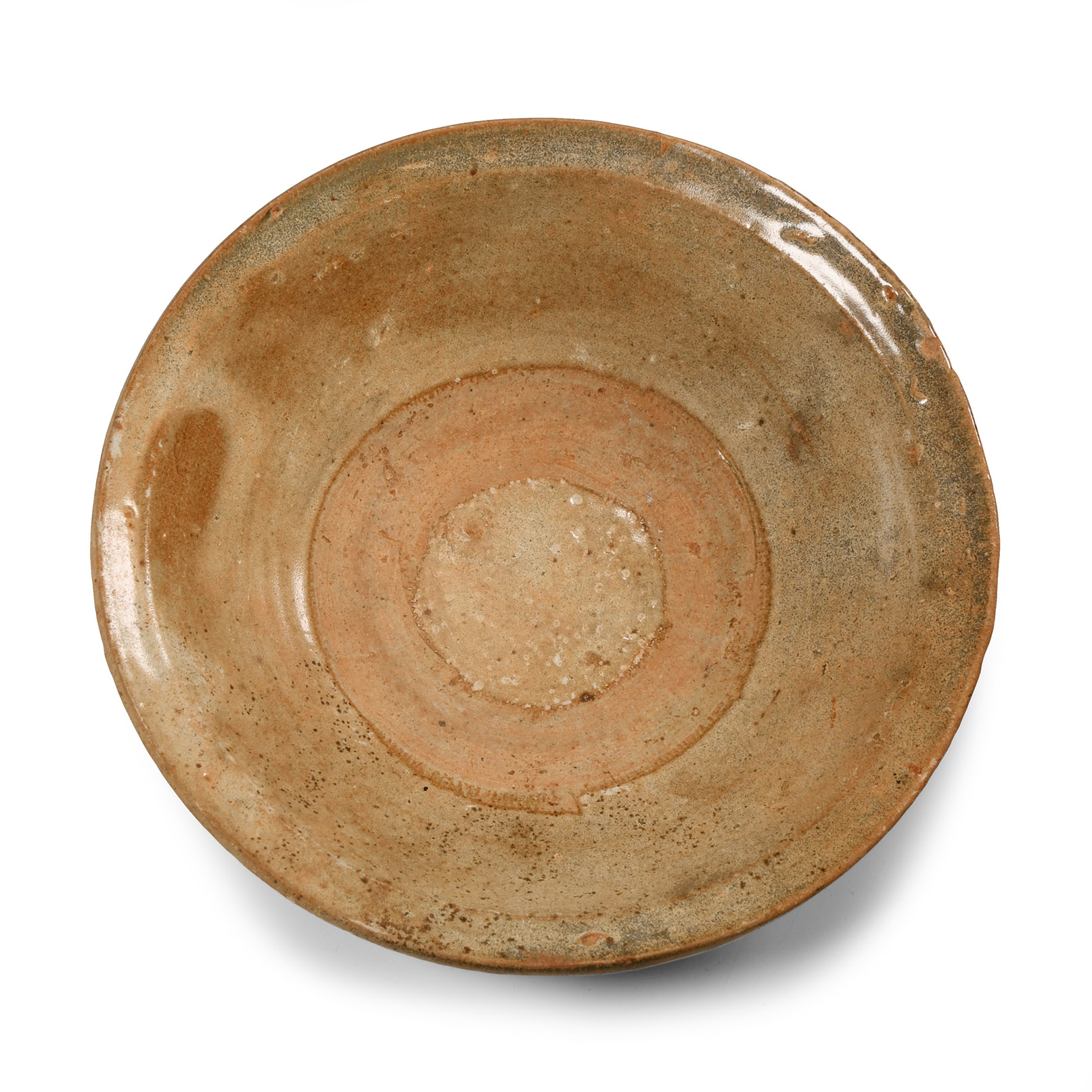Chinese Tang Glazed Terracotta Dish