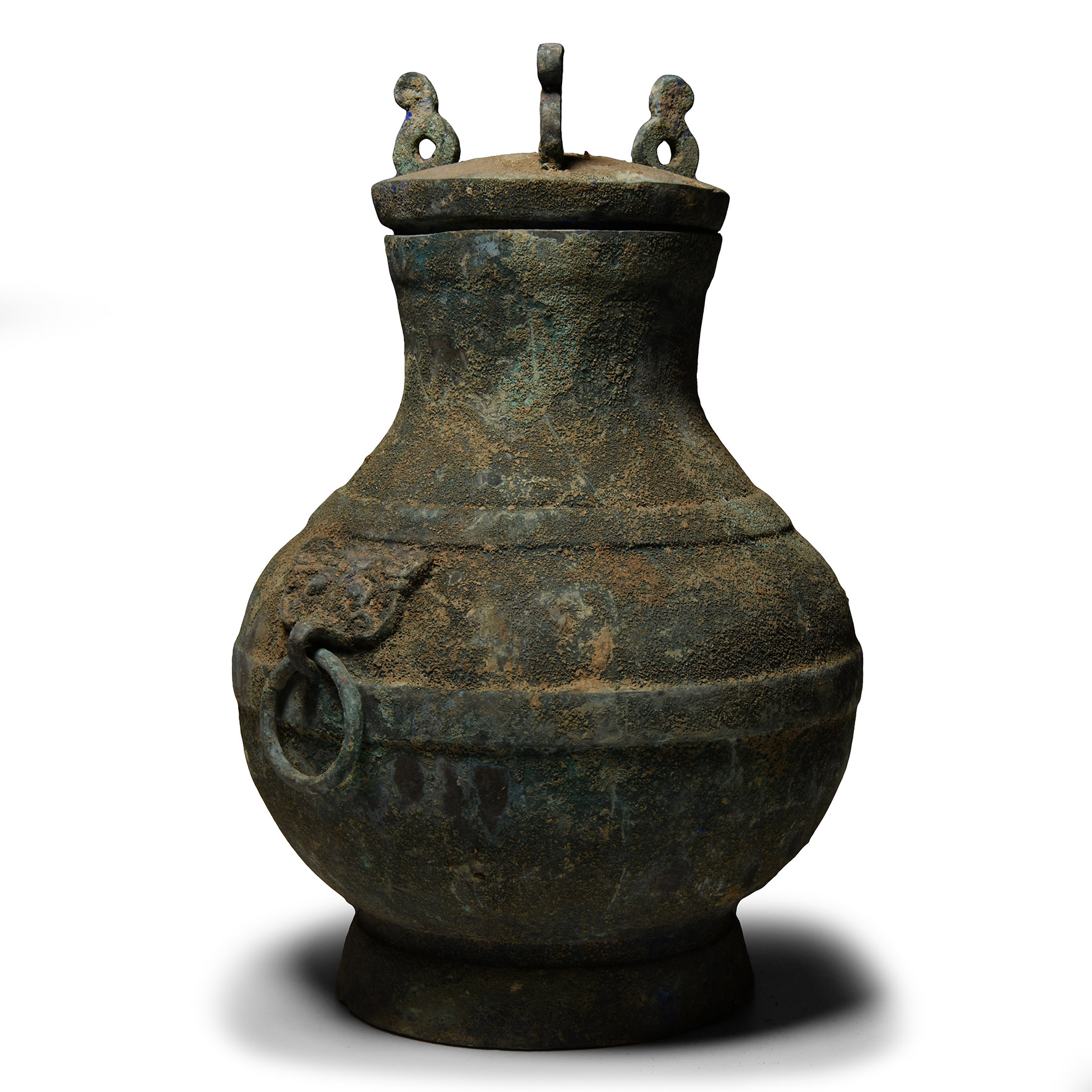 Archaic Chinese Style Bronze Jar