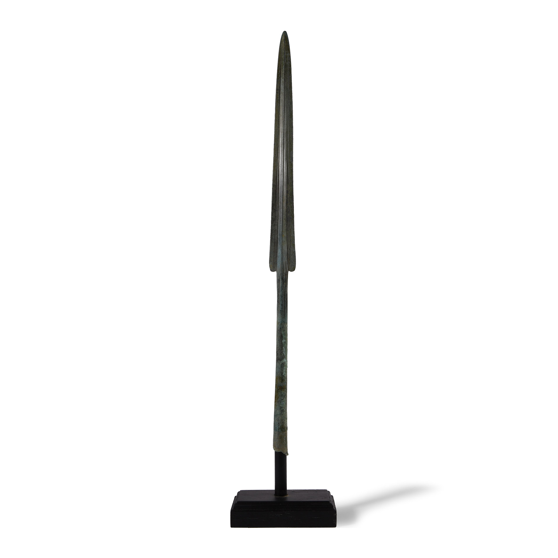Marlik Bronze Spearhead with Linear Decoration