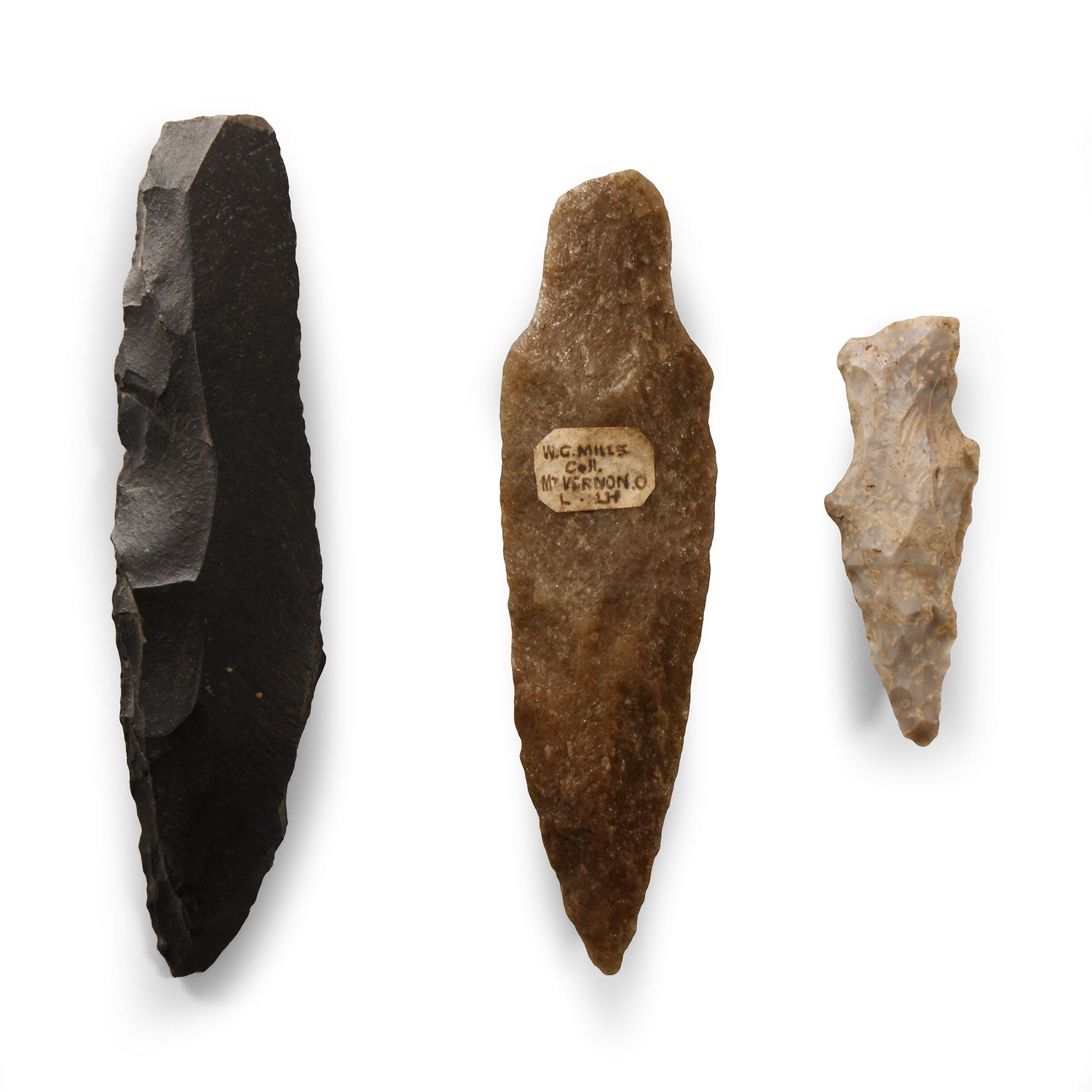 North American 'Mount Vernono' Arrowhead and Knife Group