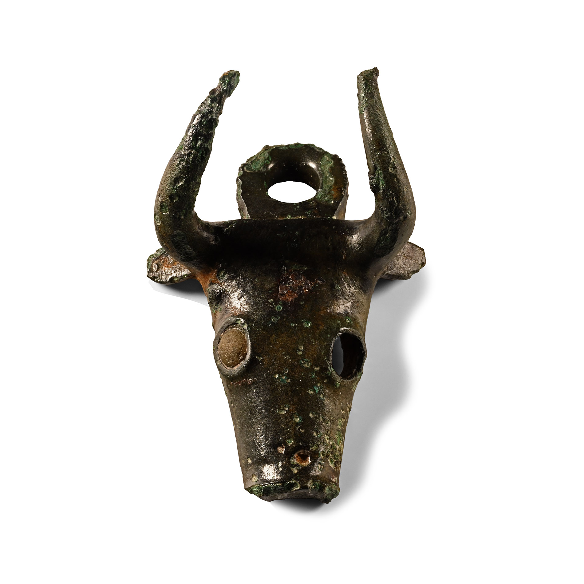 'The Kilburn' Iron Age Celtic Bovine Bowl Mount