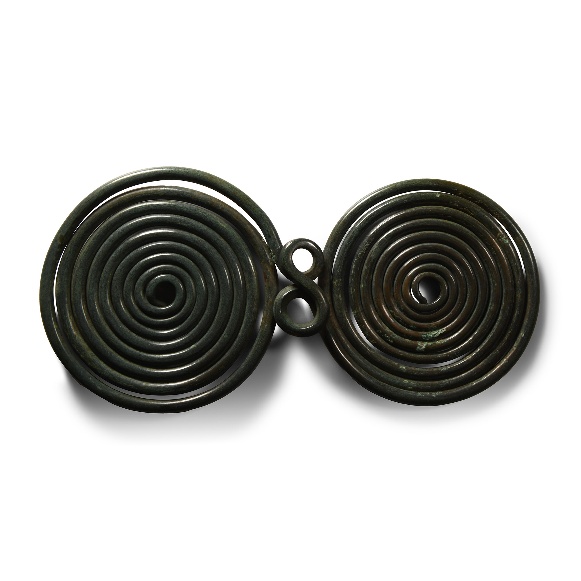 Large Bronze Age Spectacle Brooch