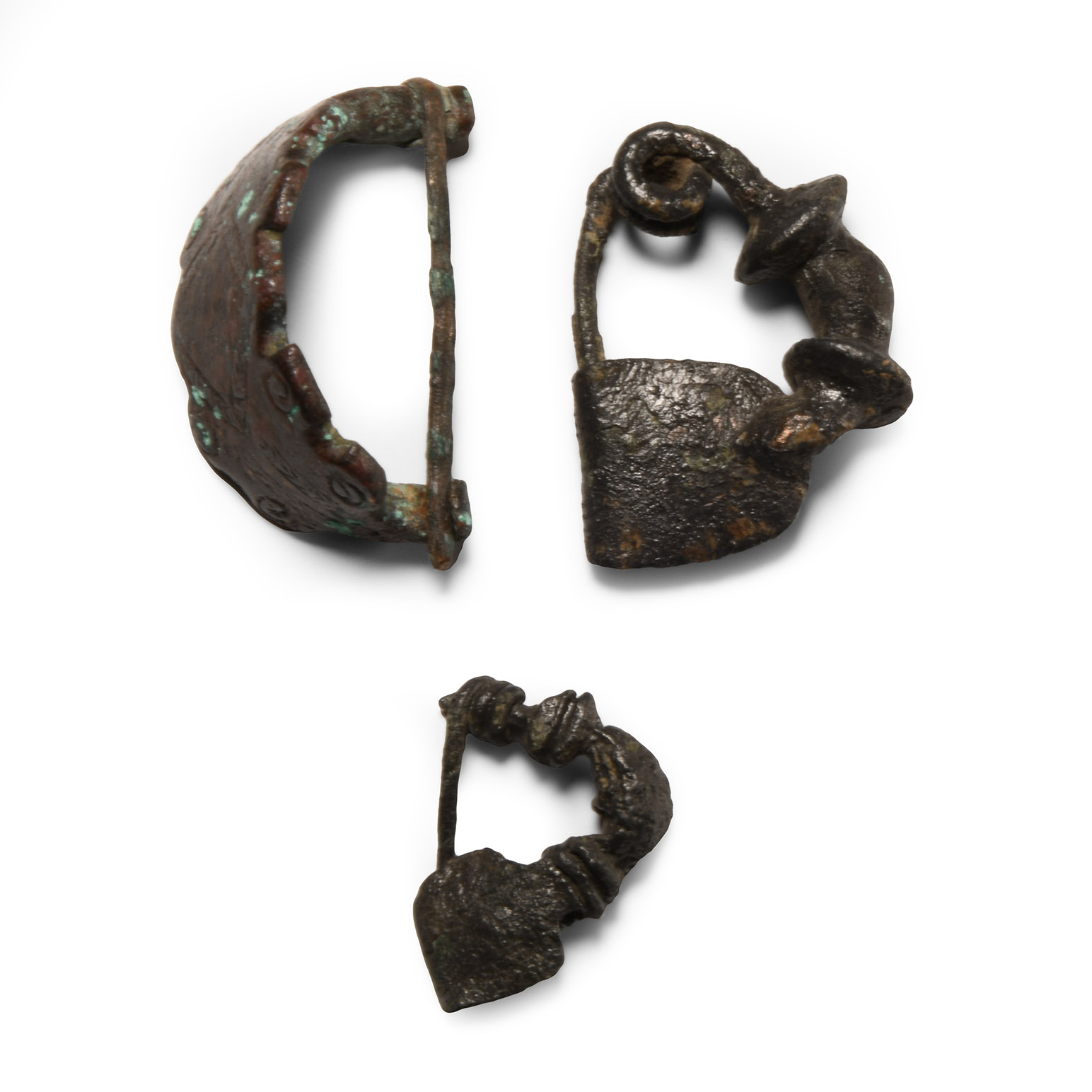 Roman Bronze Brooch Group