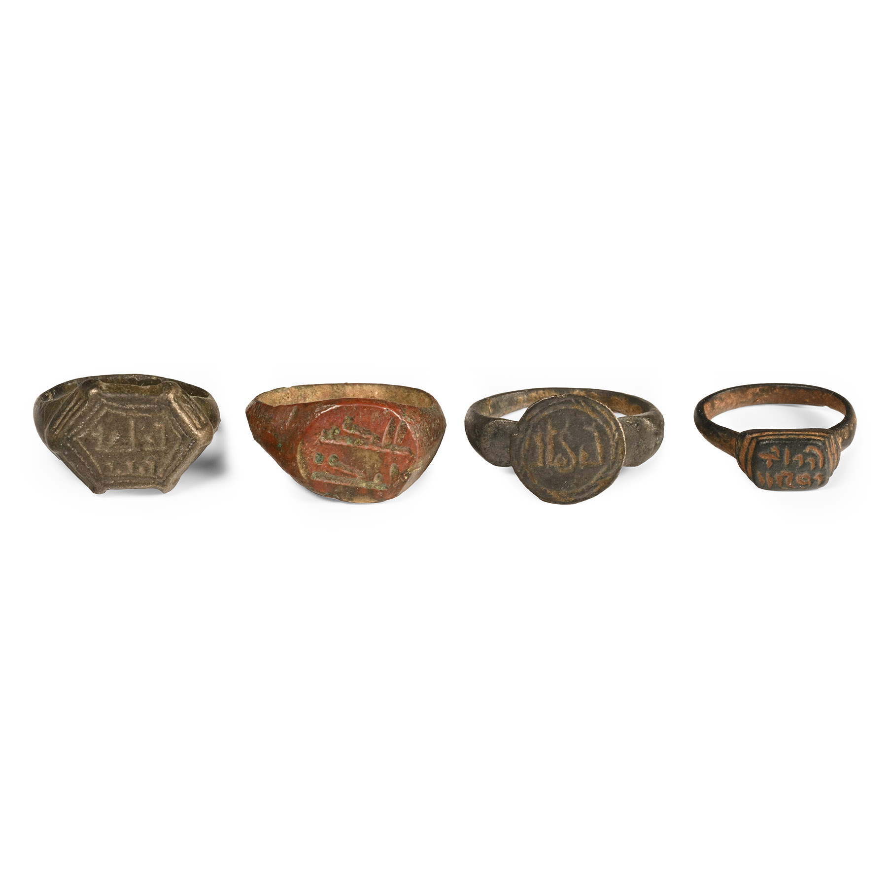 Western Asiatic Decorated Bronze Ring Group