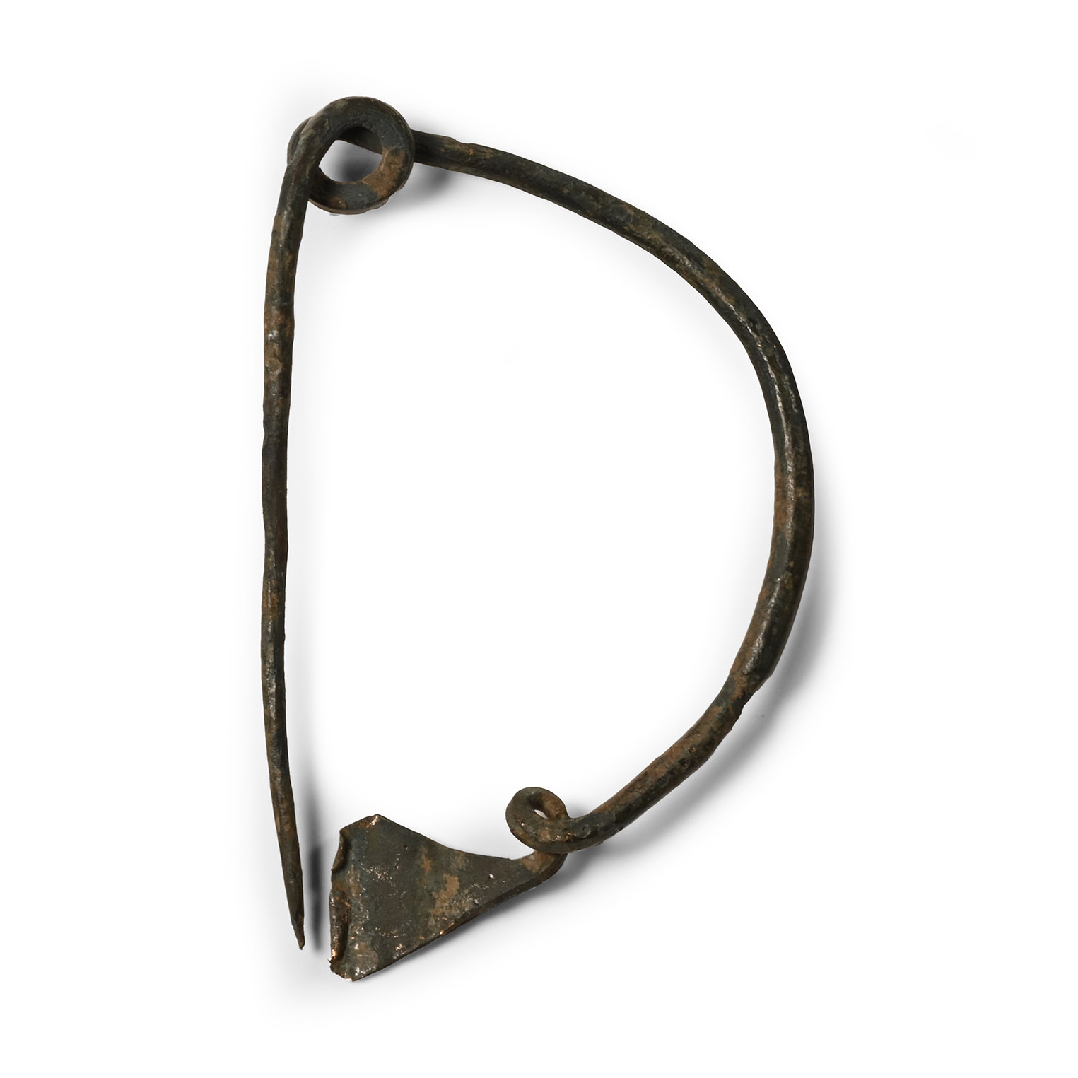 Greek Archaic Bronze Brooch