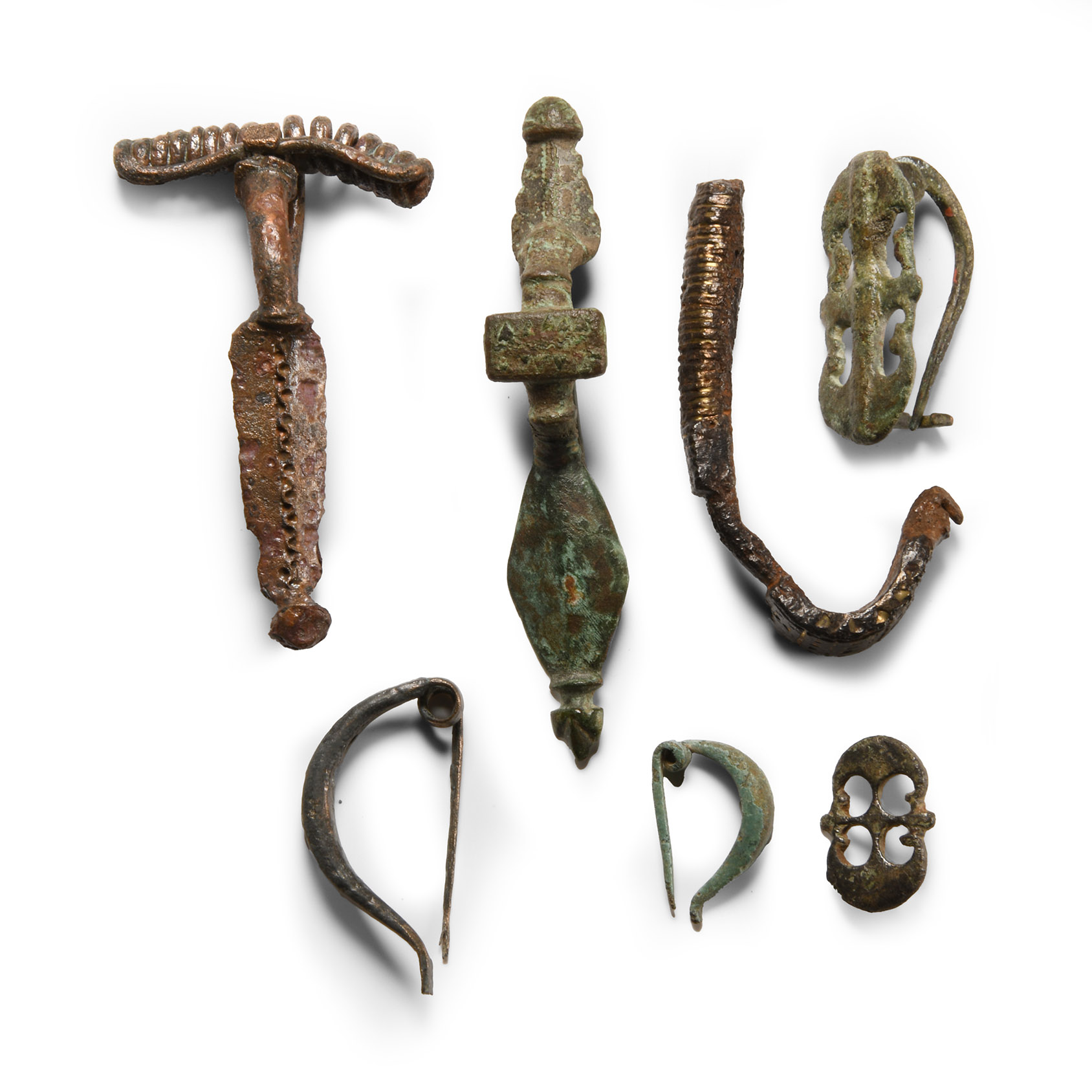 Roman and Other Bronze Brooch Group