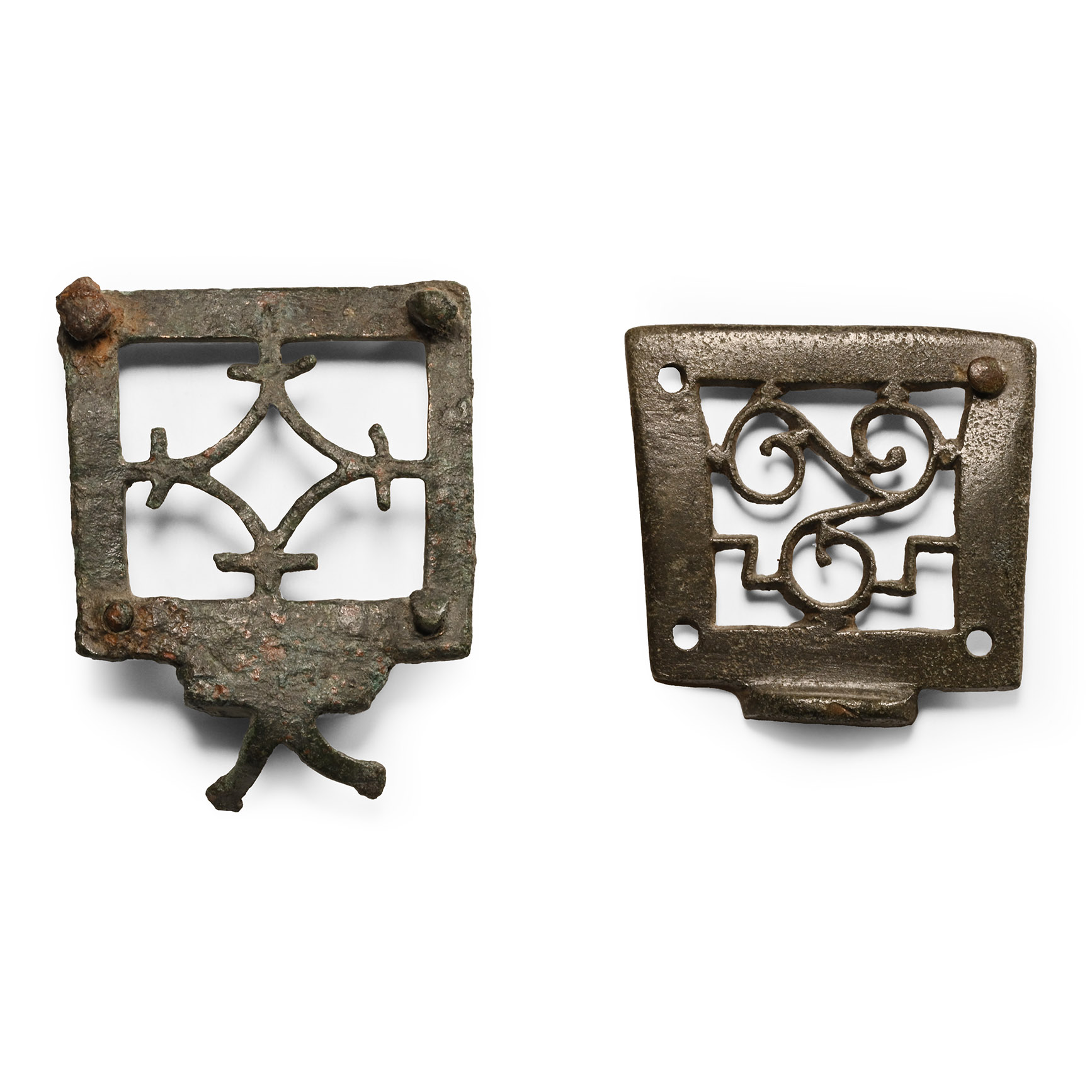 Roman Openwork Military Belt Mount Group