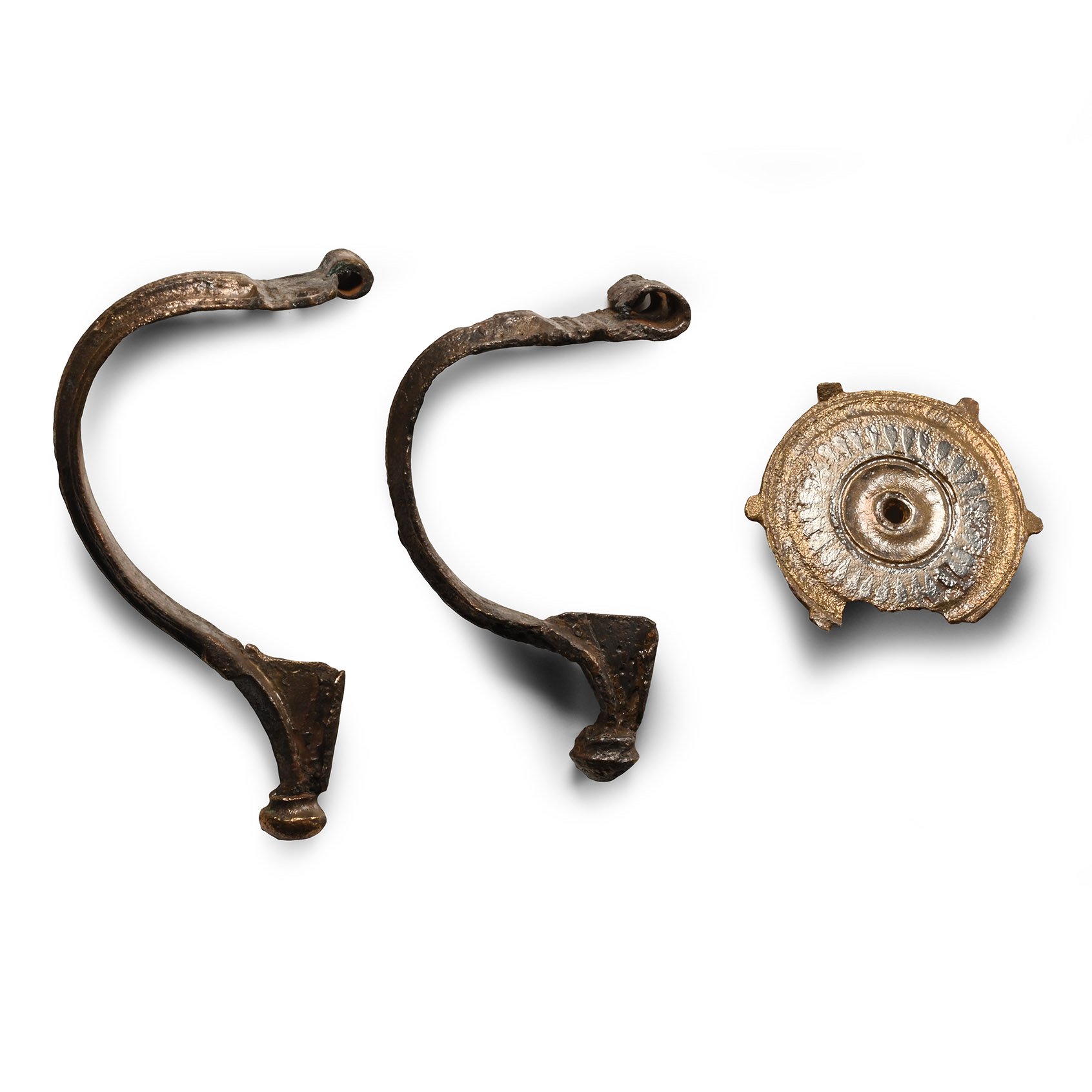 Roman Bronze Brooch Group