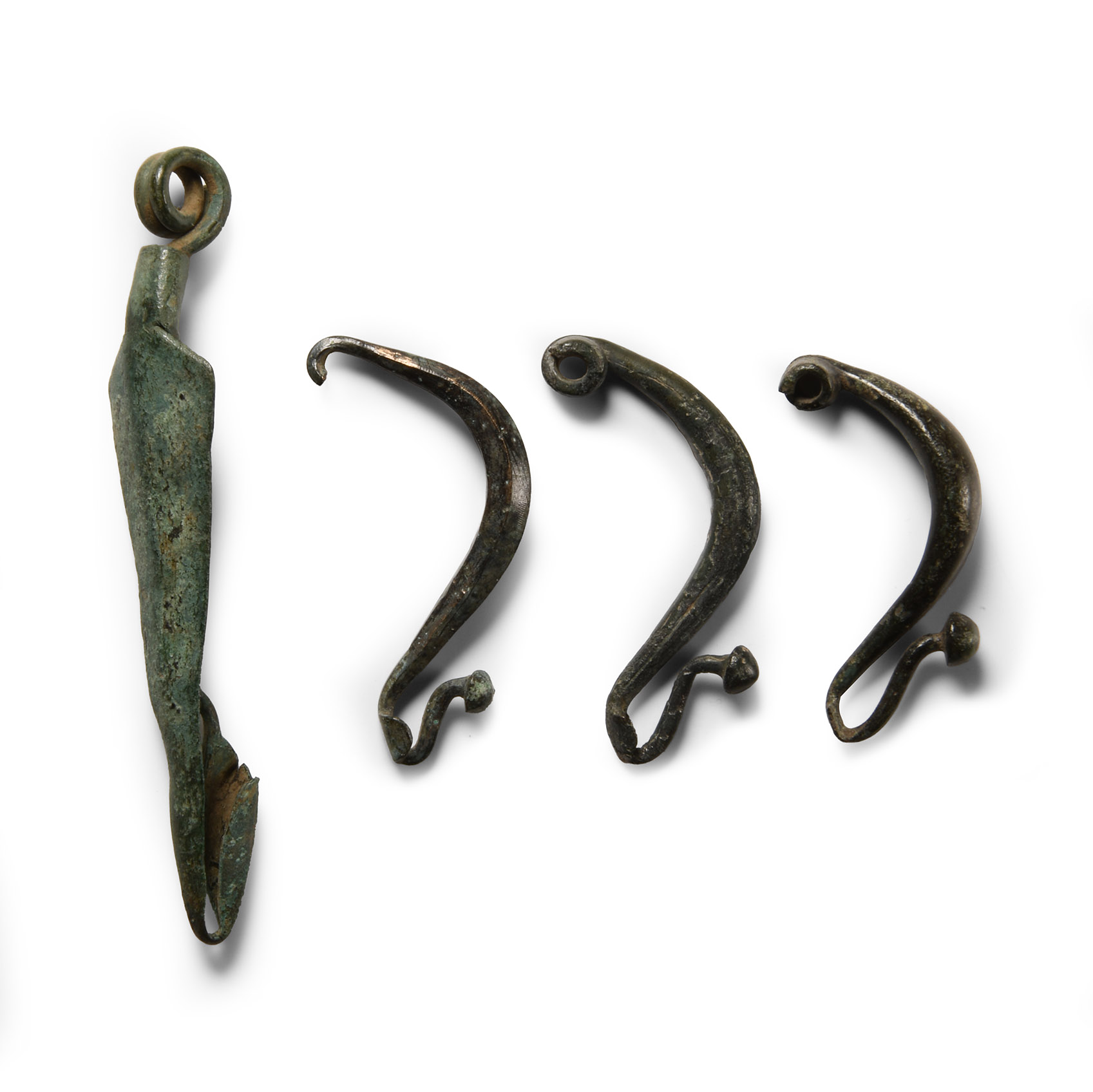 Iron Age La Tene Brooch Group