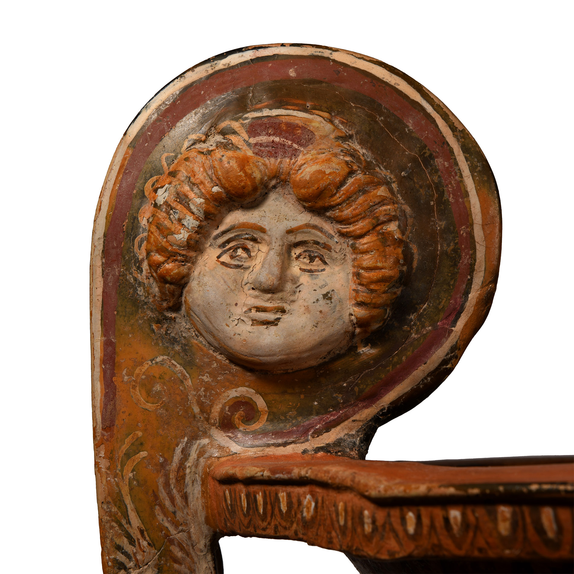 Monumental Apulian Red-Figure Volute Krater Attributed to the Licurgus Painter