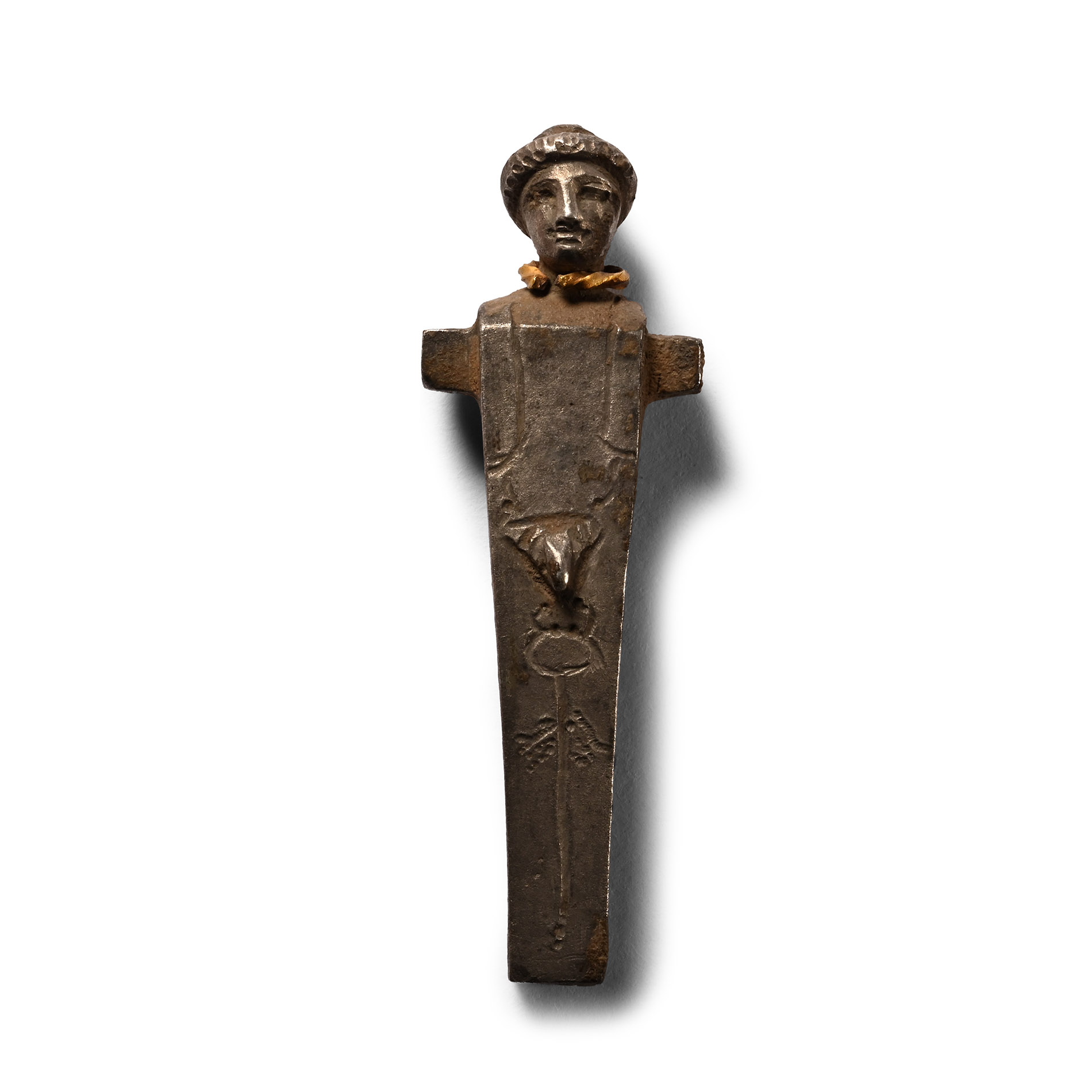 Roman Silver Miniature Herm