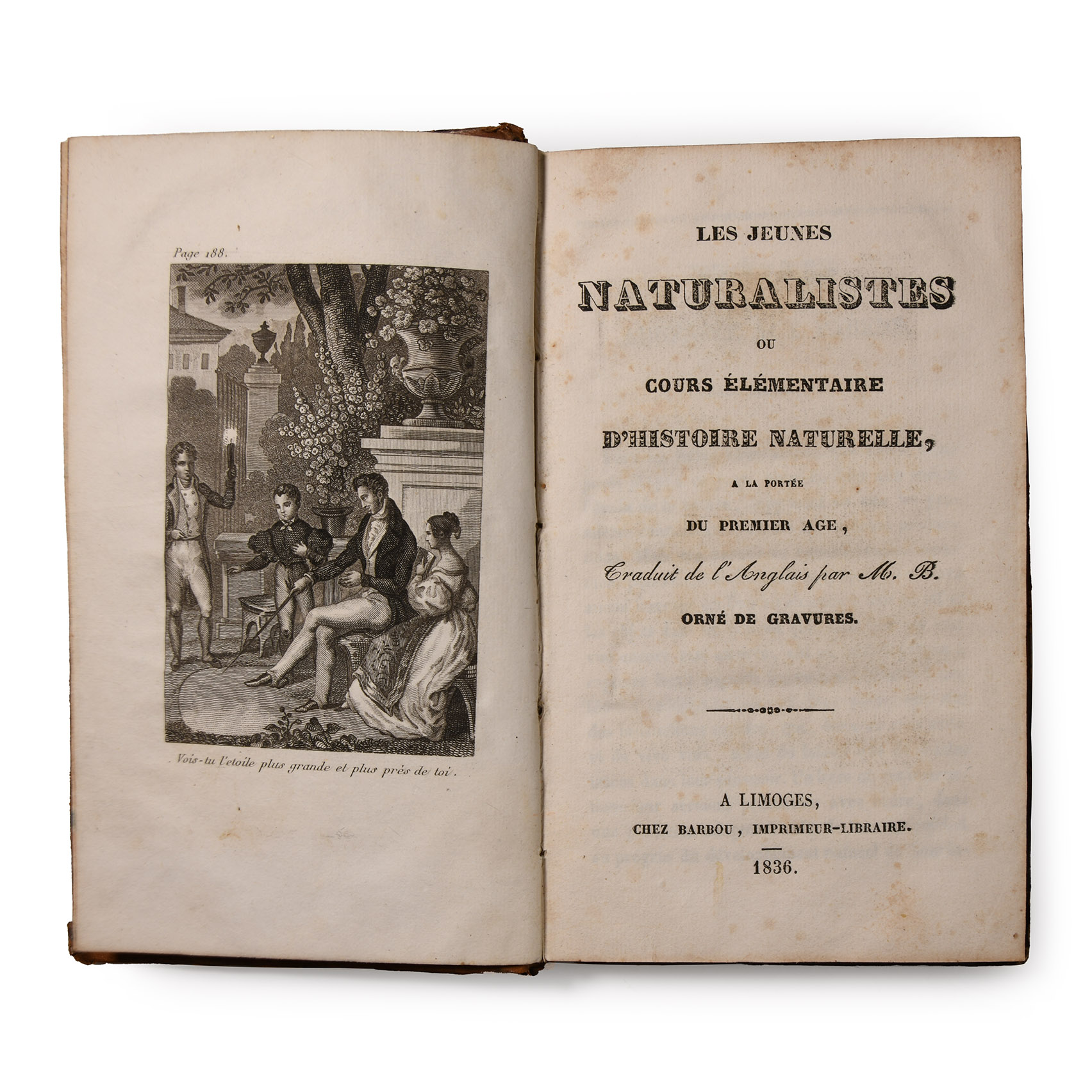 General Books - Les Jeunes Naturalistes ou Cours Elementaire d'Histoire Naturelle