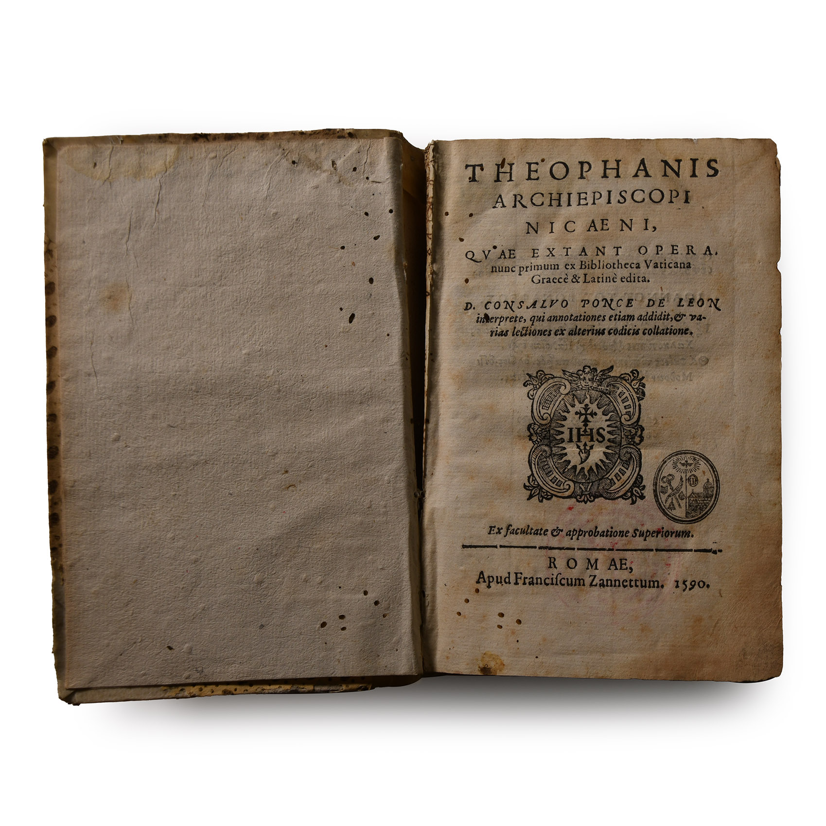General Books - Theophanis Archiepiscopi Nicaeni, Qvae Extant Opera