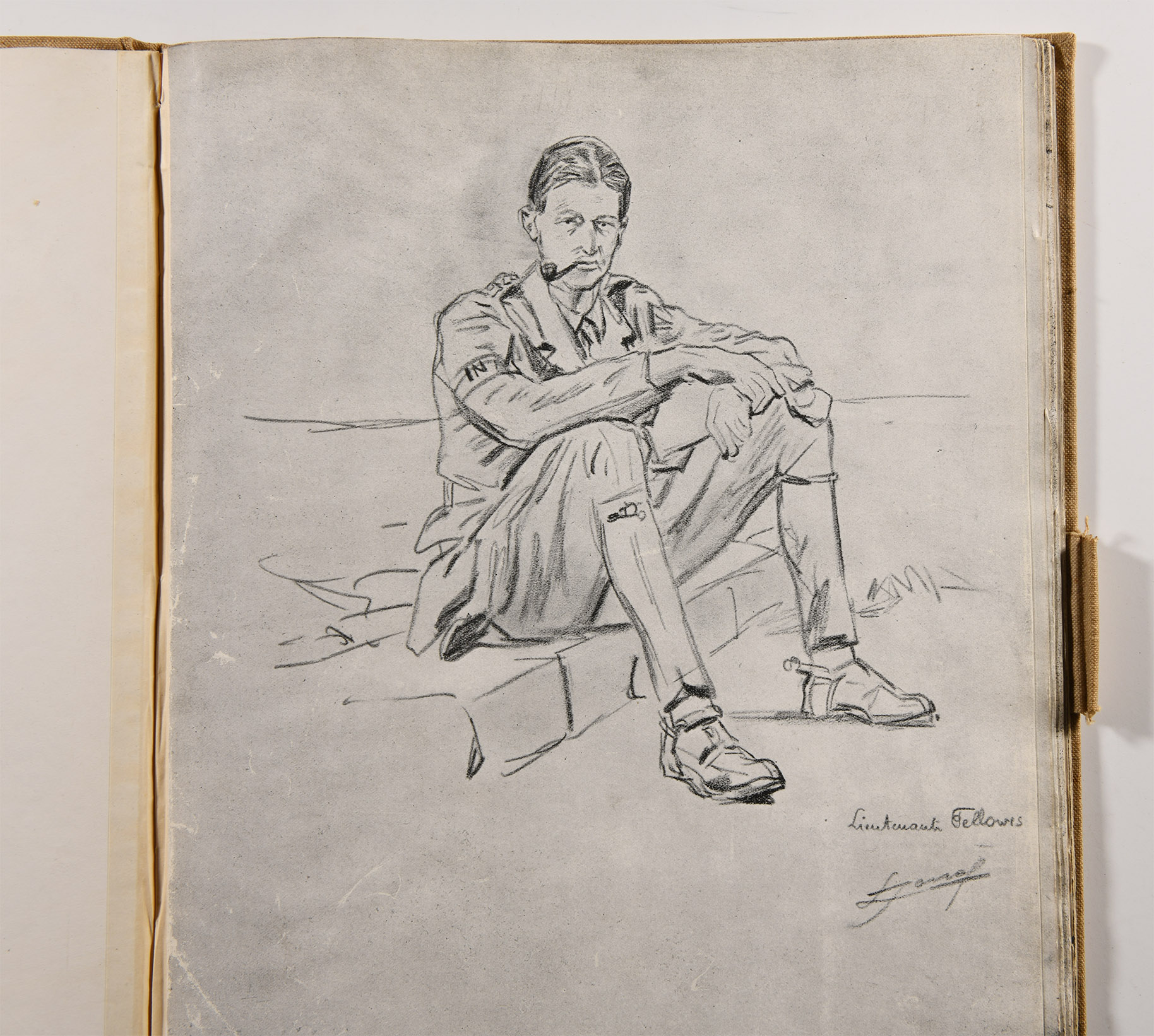 General Books - Field Sketchbook of Lucien Jonas - Armee Anglaise