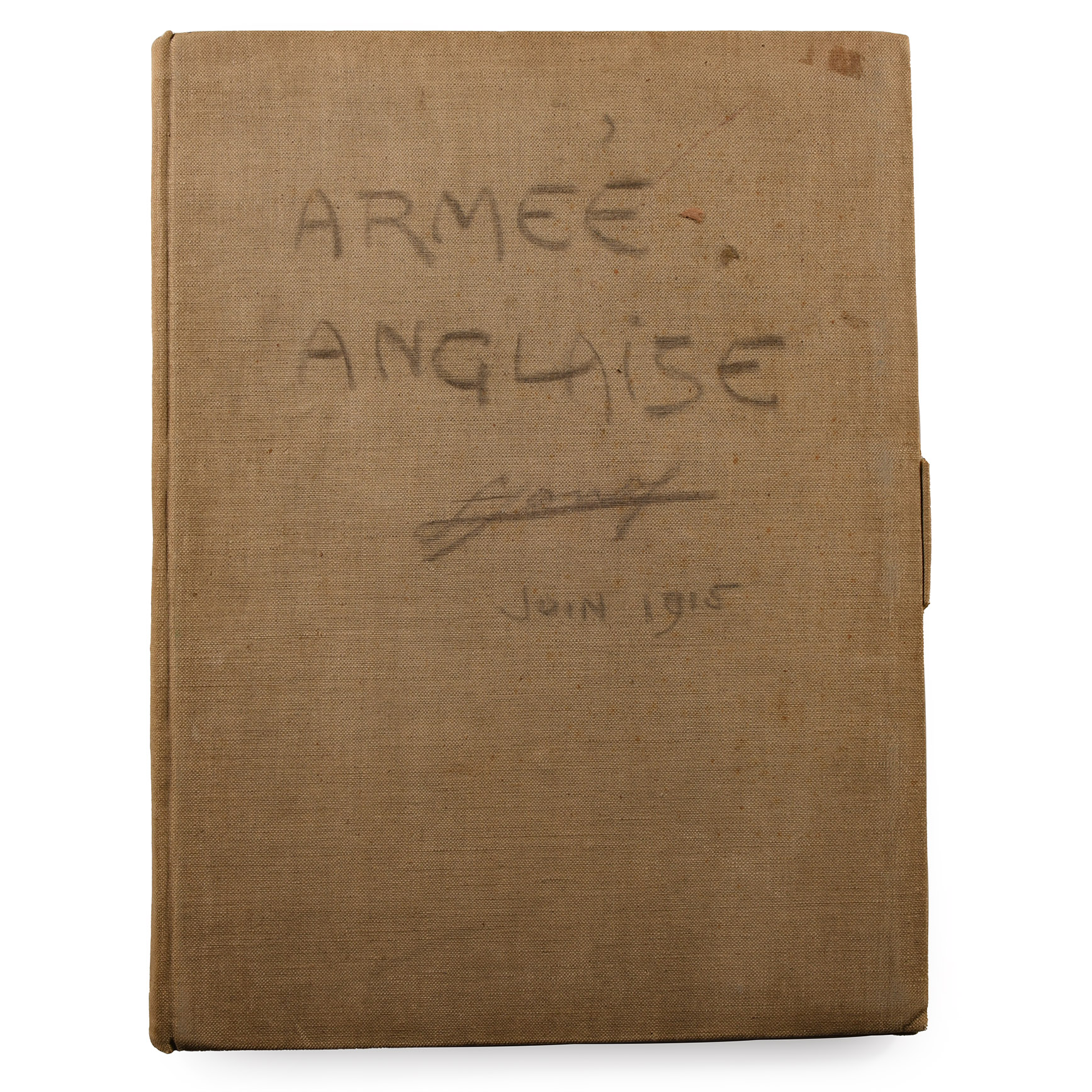 General Books - Field Sketchbook of Lucien Jonas - Armee Anglaise