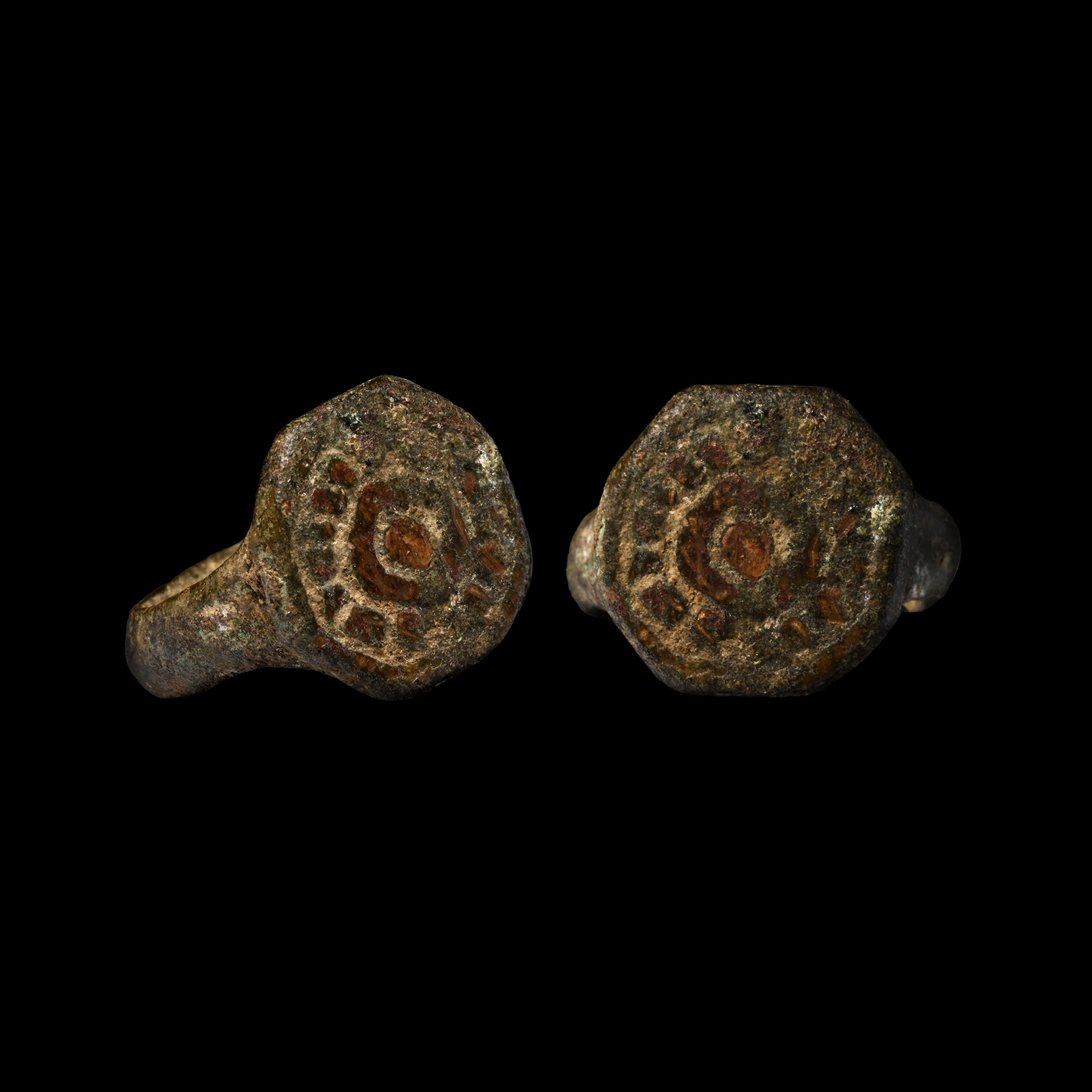 Medieval Bronze Holy Land Ring