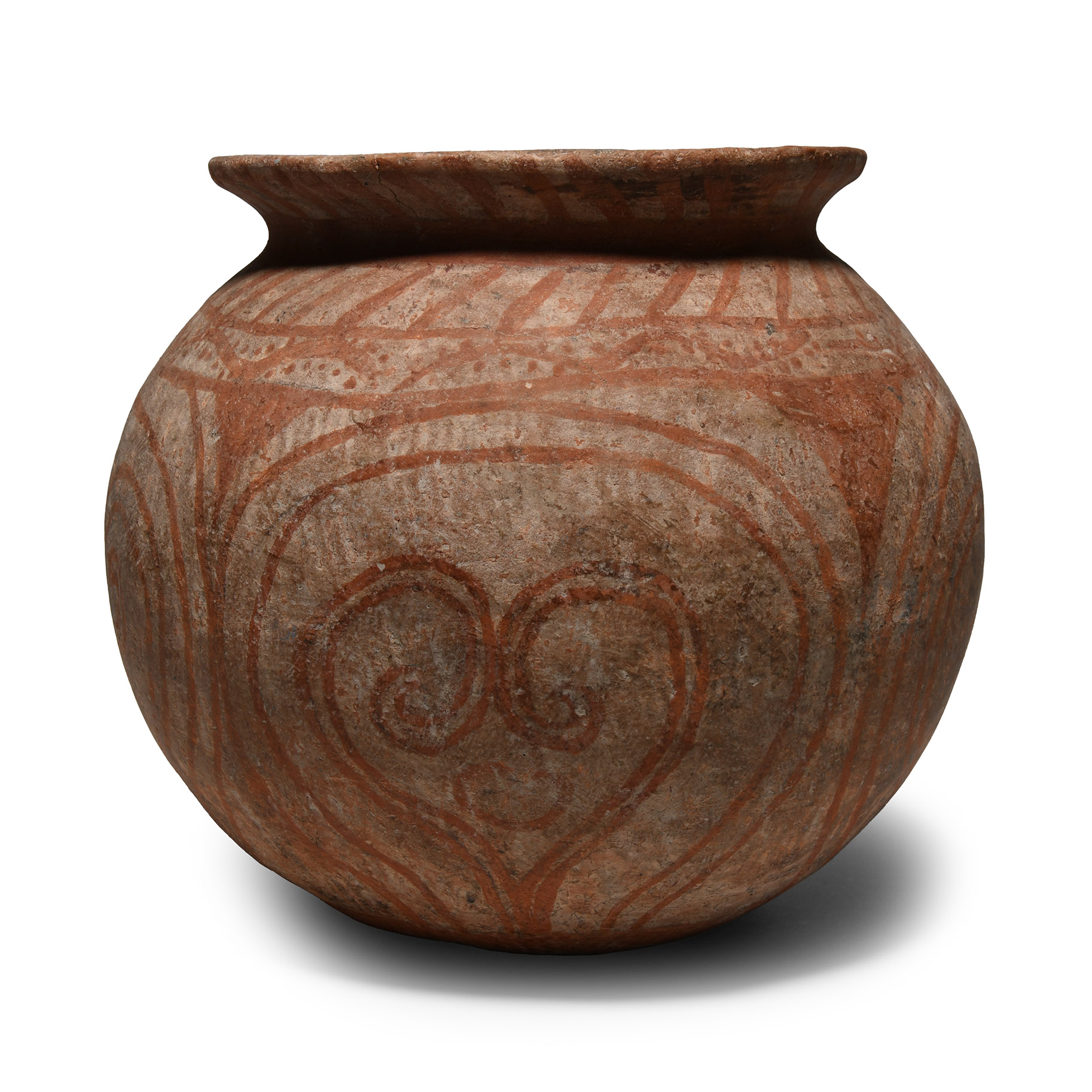 Ban Chiang Period Painted Terracotta Jar