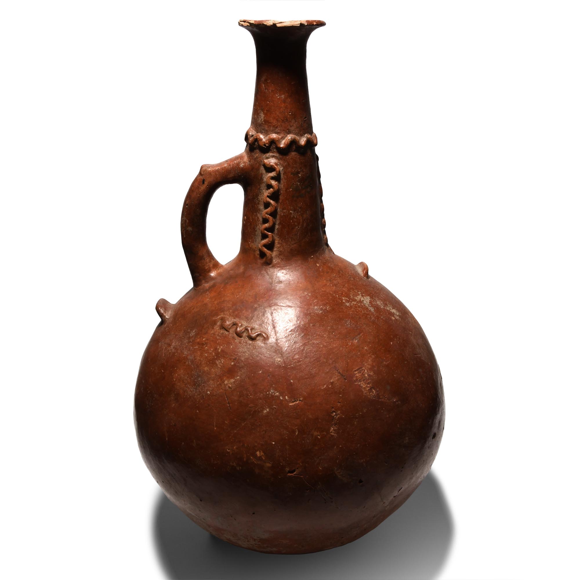 Very Large Cypriot Red-Polished Ware Flagon