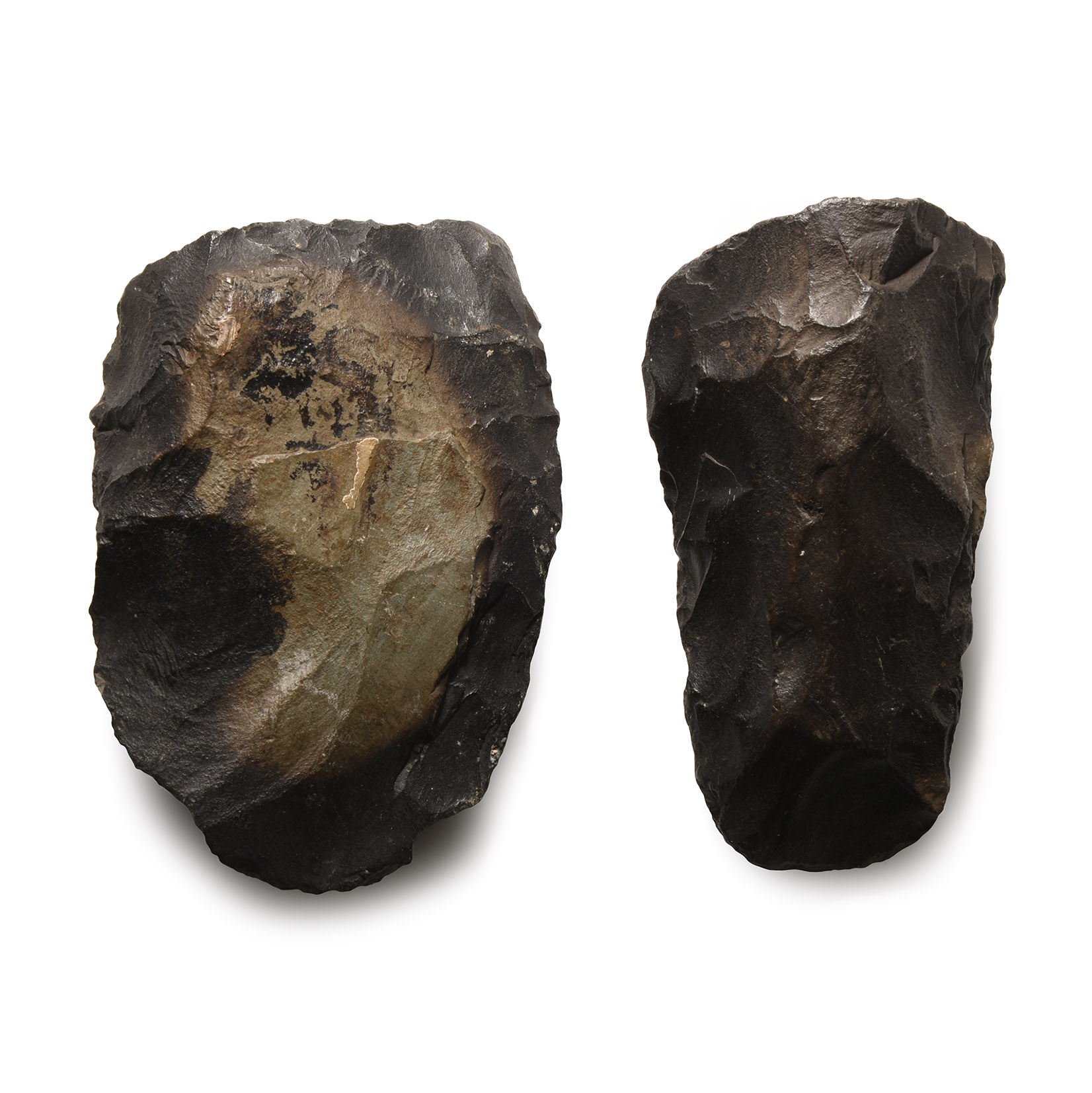 Stone Age Knapped Axehead Group