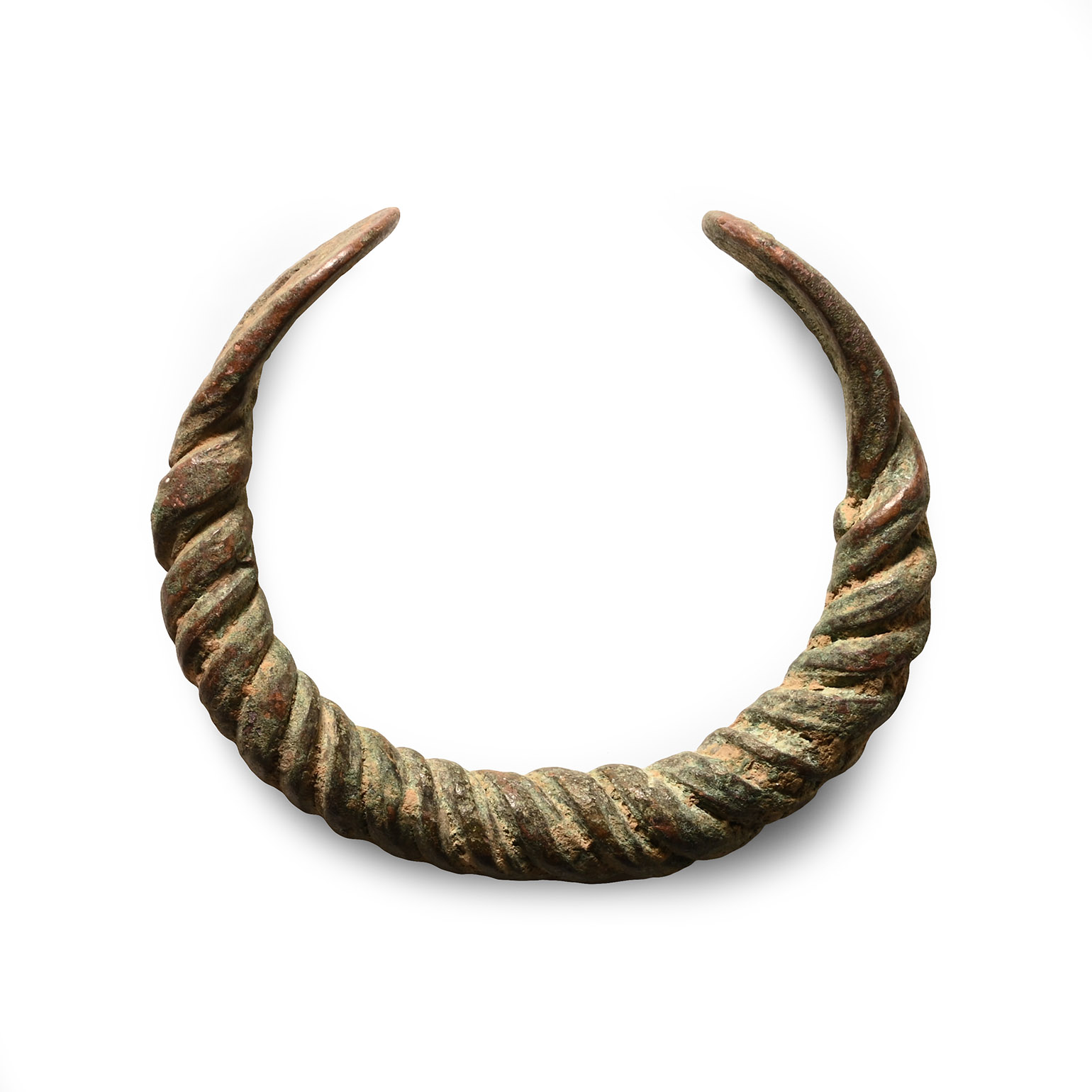 Viking Age Bronze Twisted Bracelet
