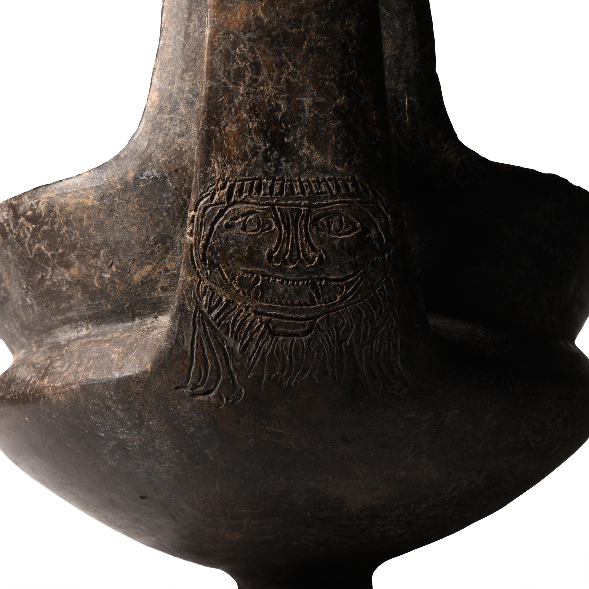Etruscan Blackware Terracotta Kyathos