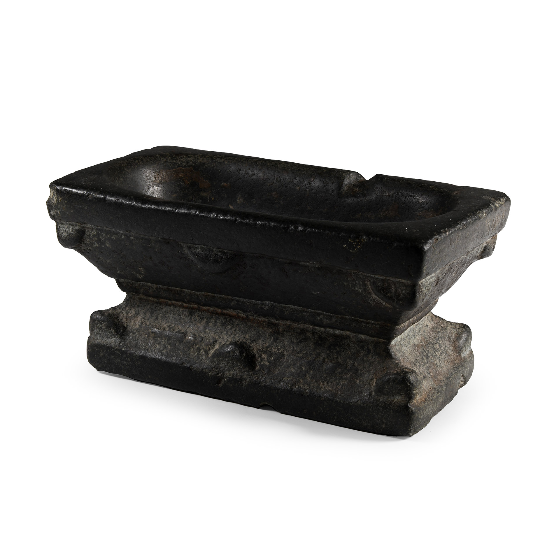 Western Asiatic Black Stone Altar Piece