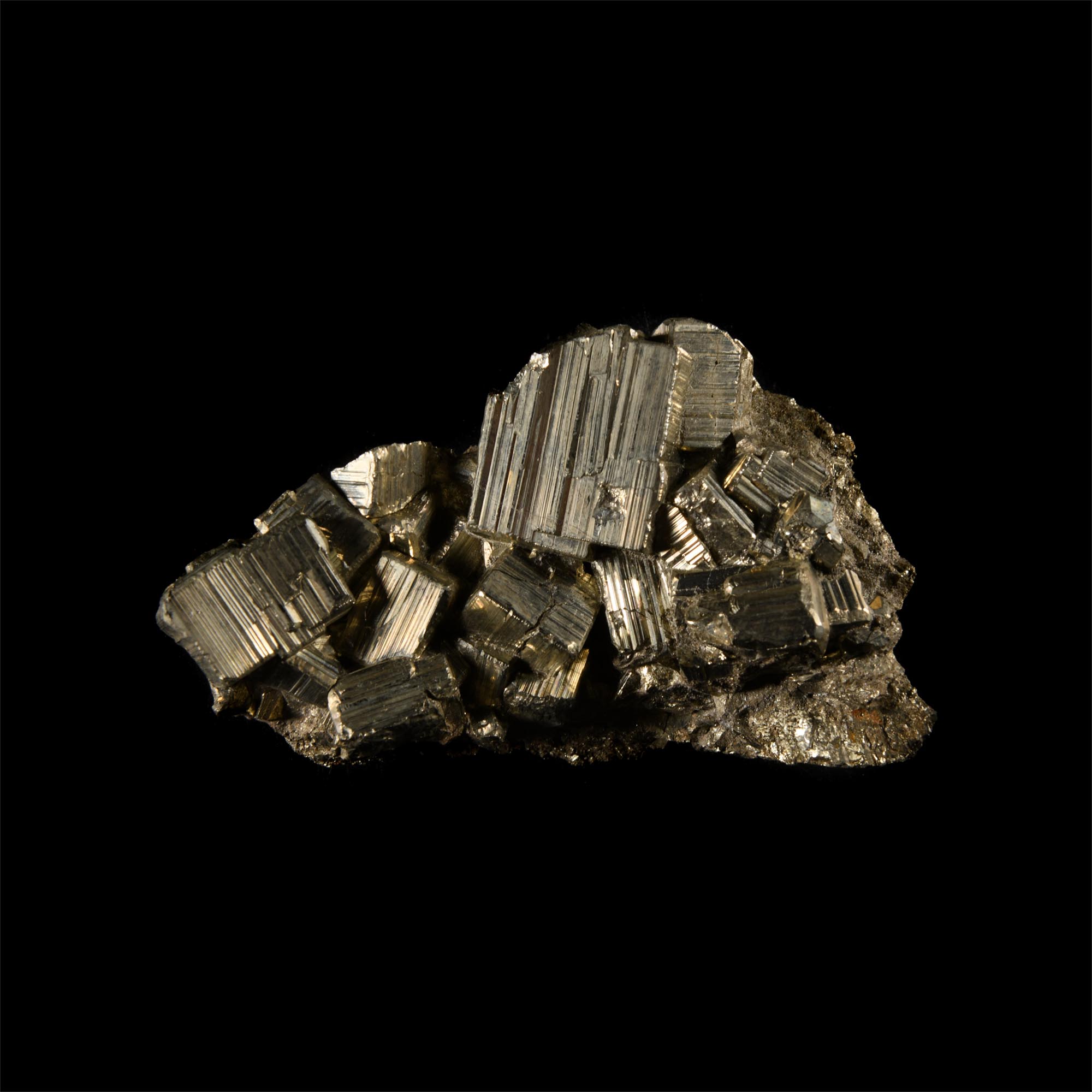 Natural History - Historic 'Mexico' Pyrite Mineral Specimen