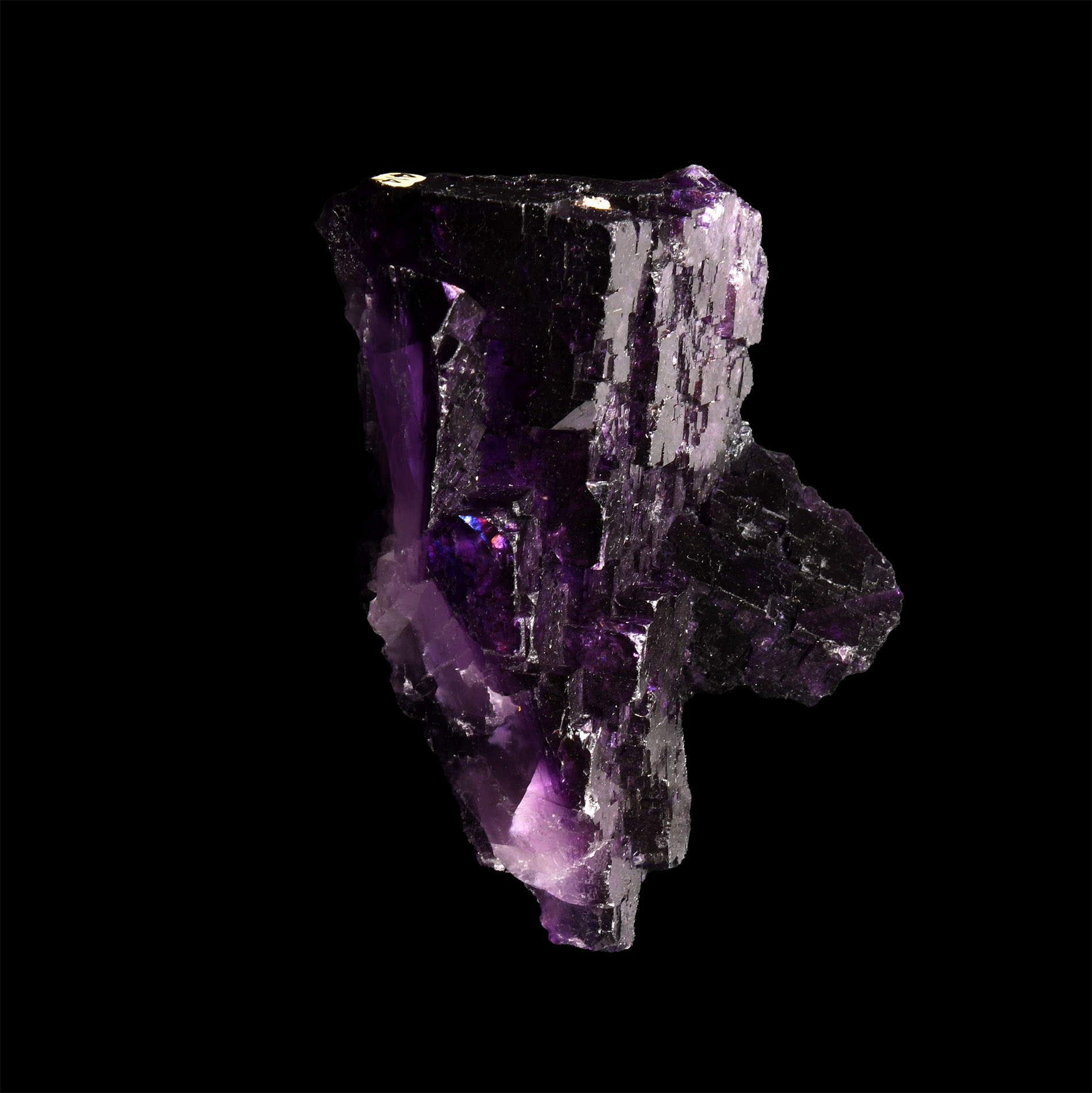 Natural History - Historic 'Murcia, Spain' Fluorite Mineral Specimen