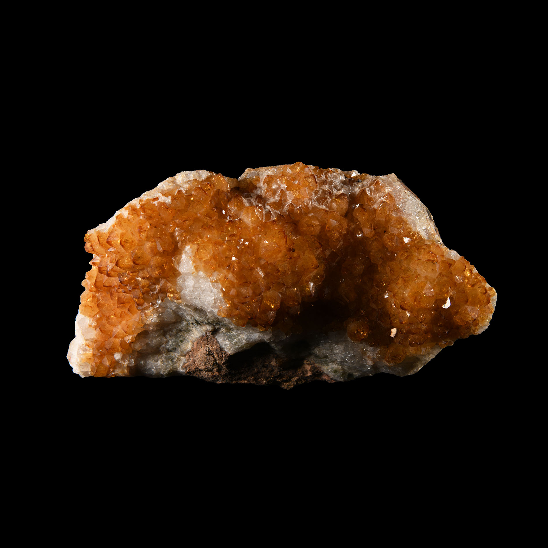 Natural History - Large Historic 'Brazil' Citrine Crystal Specimen