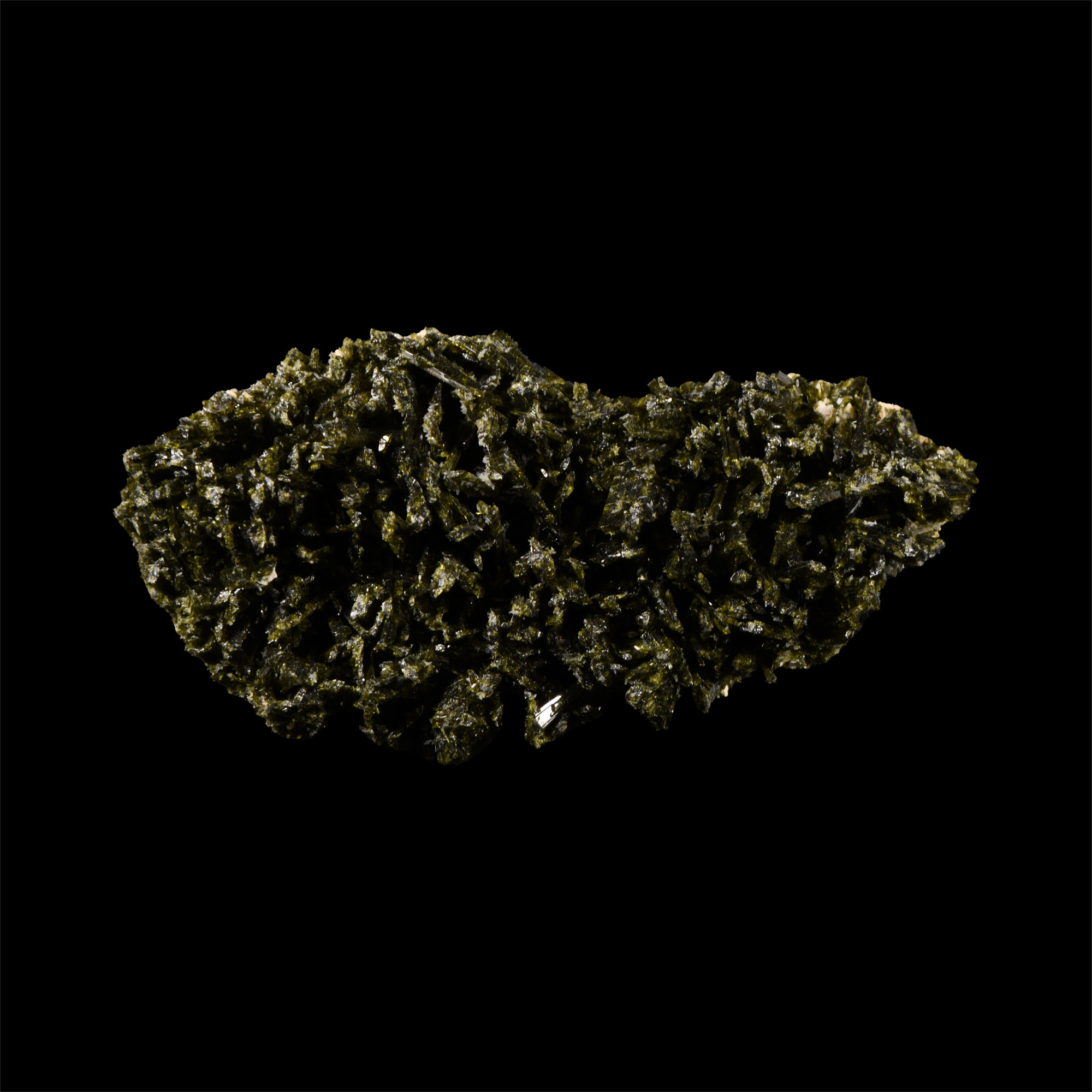 Natural History - Historic Epidote Mineral Specimen