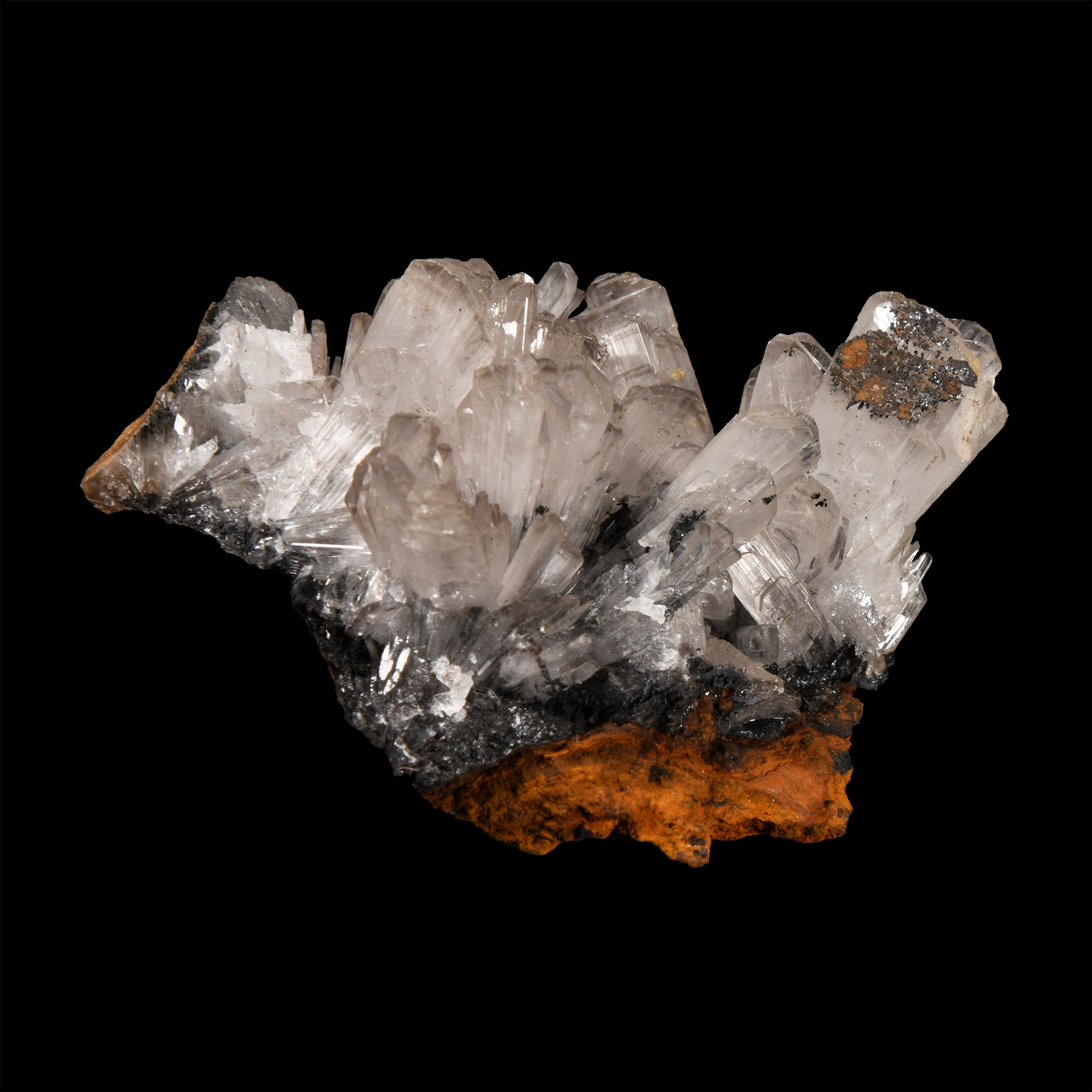 Natural History - Historic 'Mexico' Hemimorphite Crystal Specimen