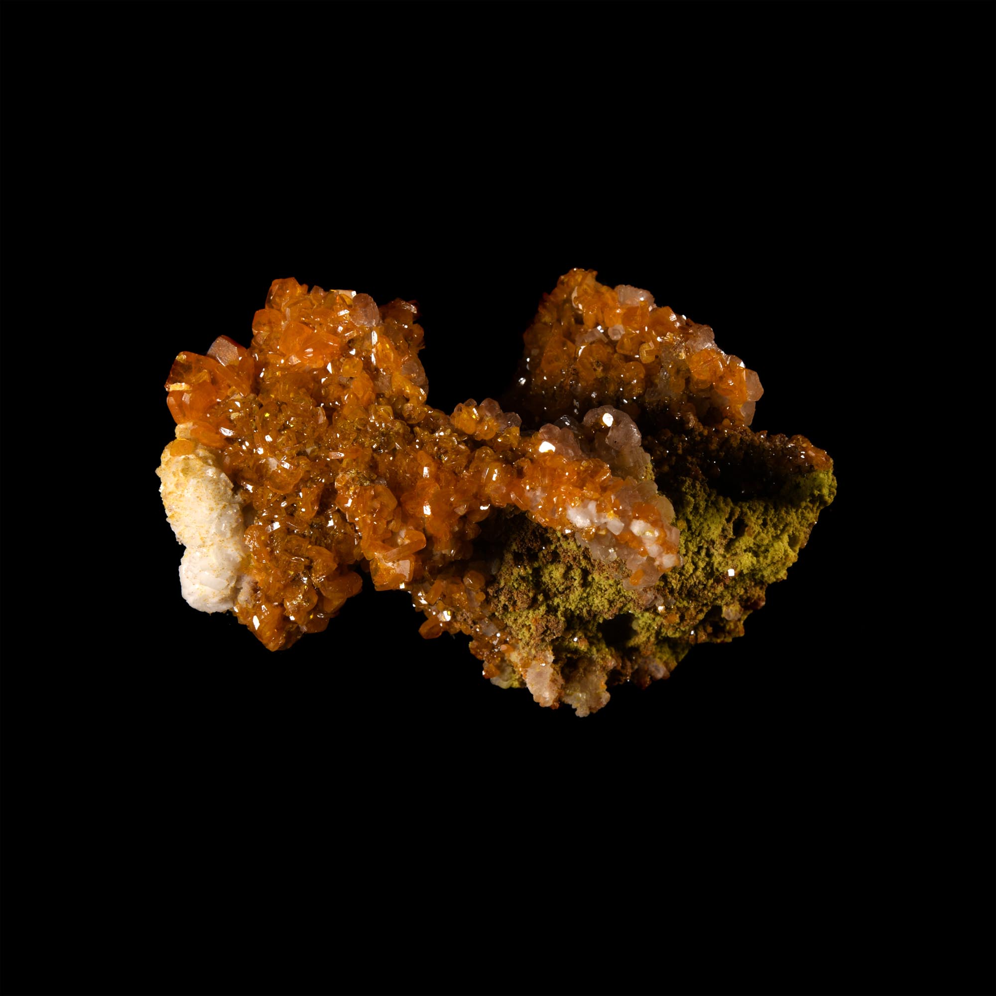 Natural History - Historic 'Hillsboro, Mexico' Wulfenite Crystal Specimen