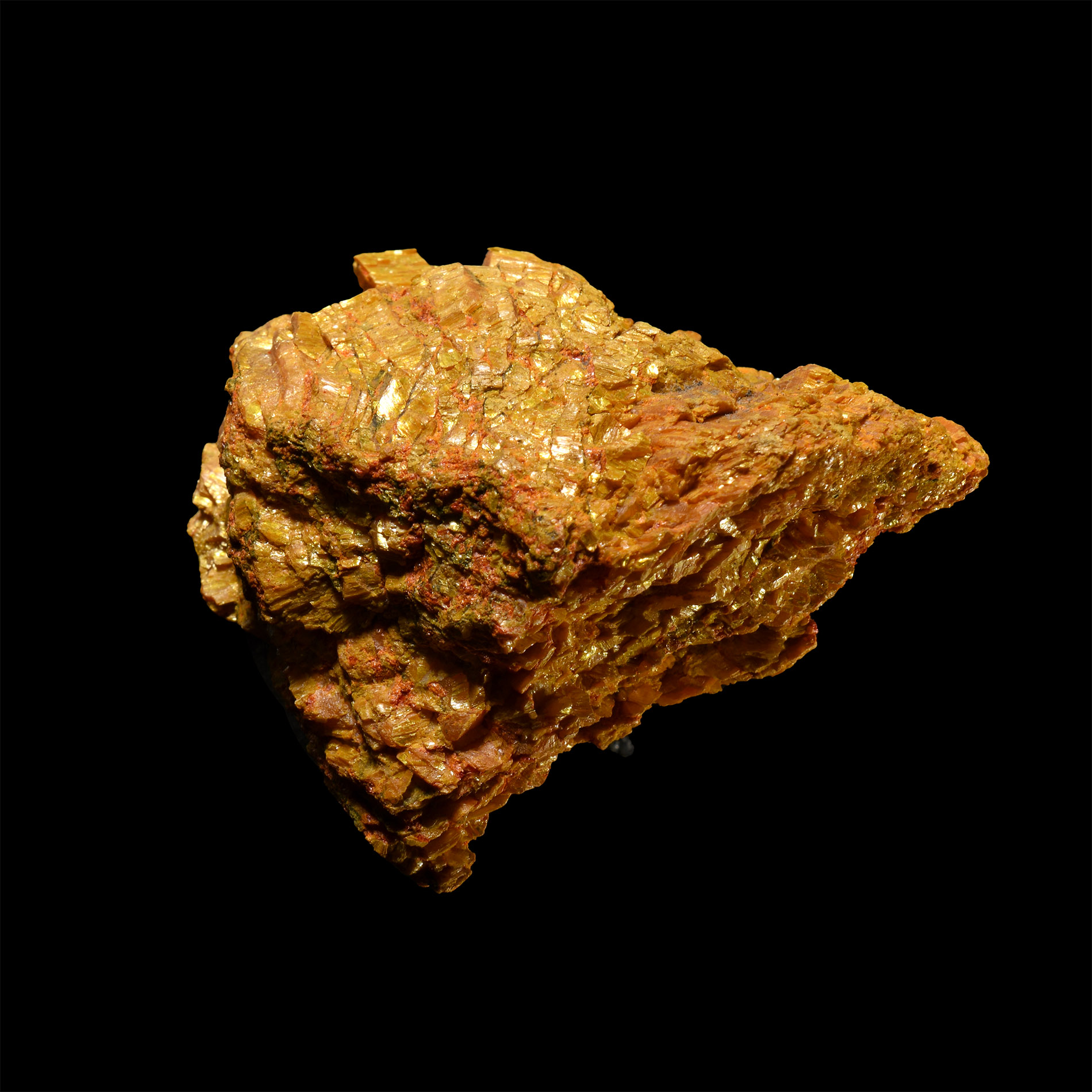 Natural History - Historic Stunning Orpiment Mineral Specimen