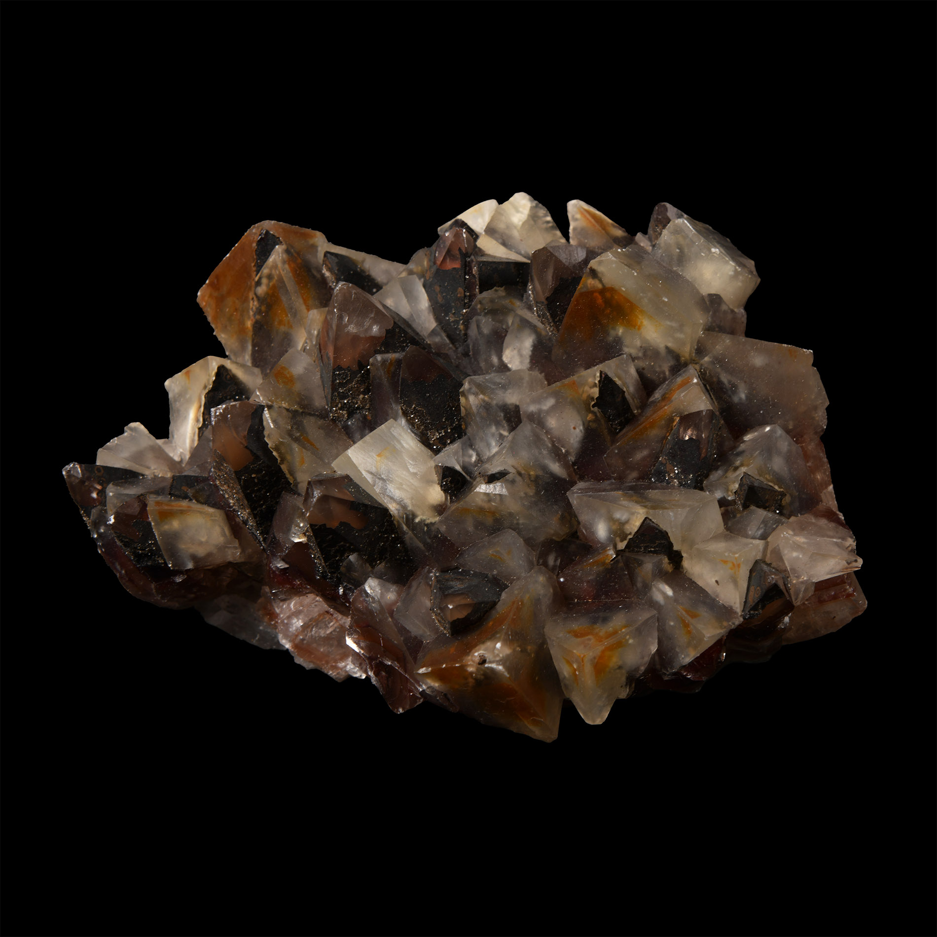 Natural History - Historic 'Mexico' Phantom Calcite Crystal Specimen