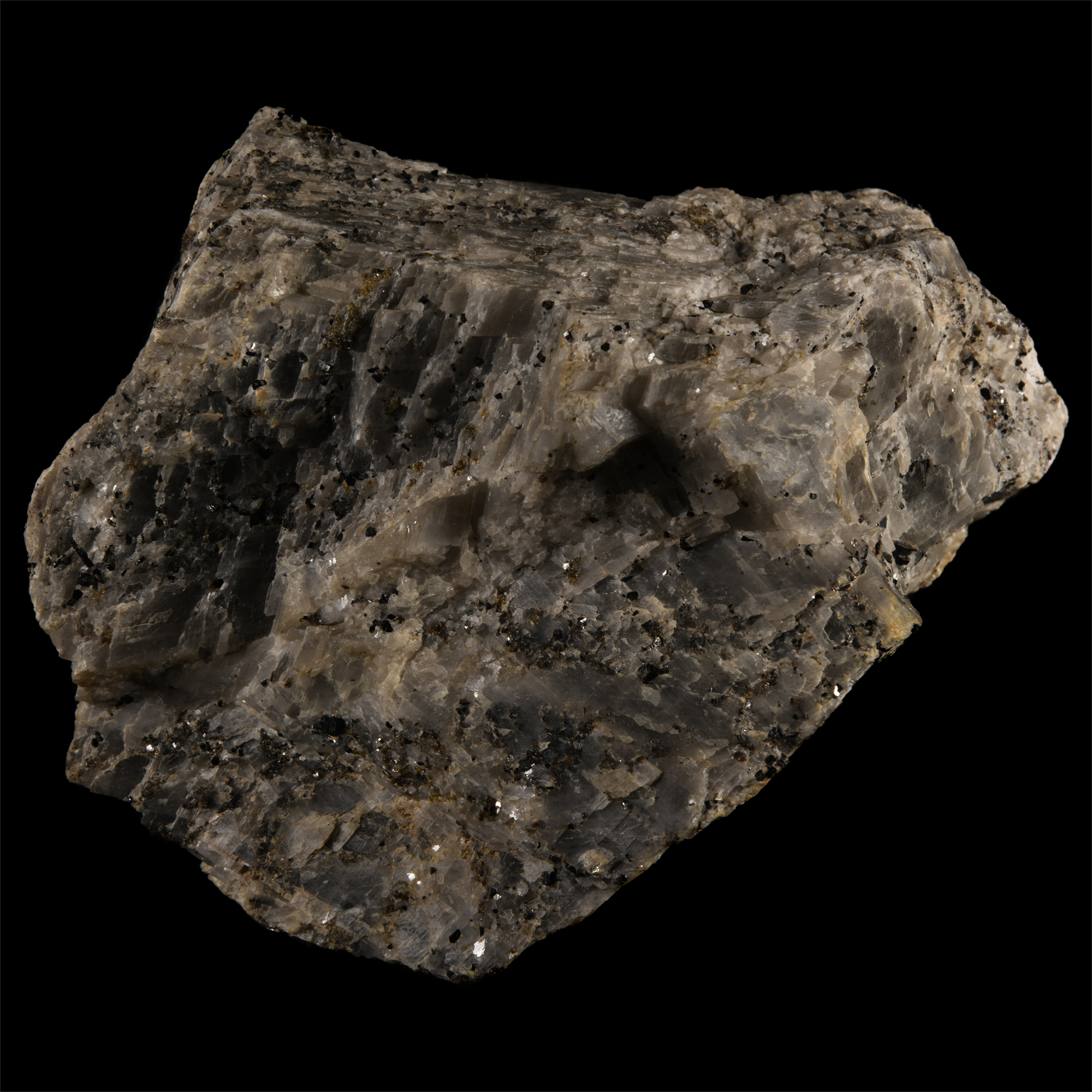 Natural History - Large Historic 'Cornwall, England' Granite Mineral Specimen