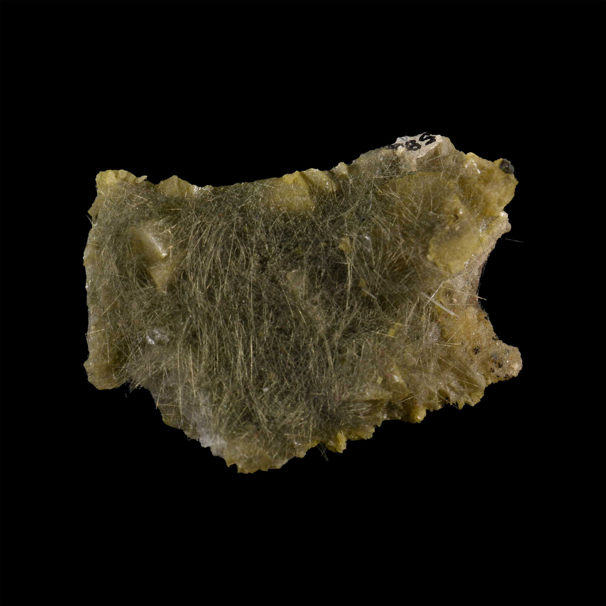 Natural History - Historic 'Zolluerein Mine, Germany' Millerite Mineral Specimen