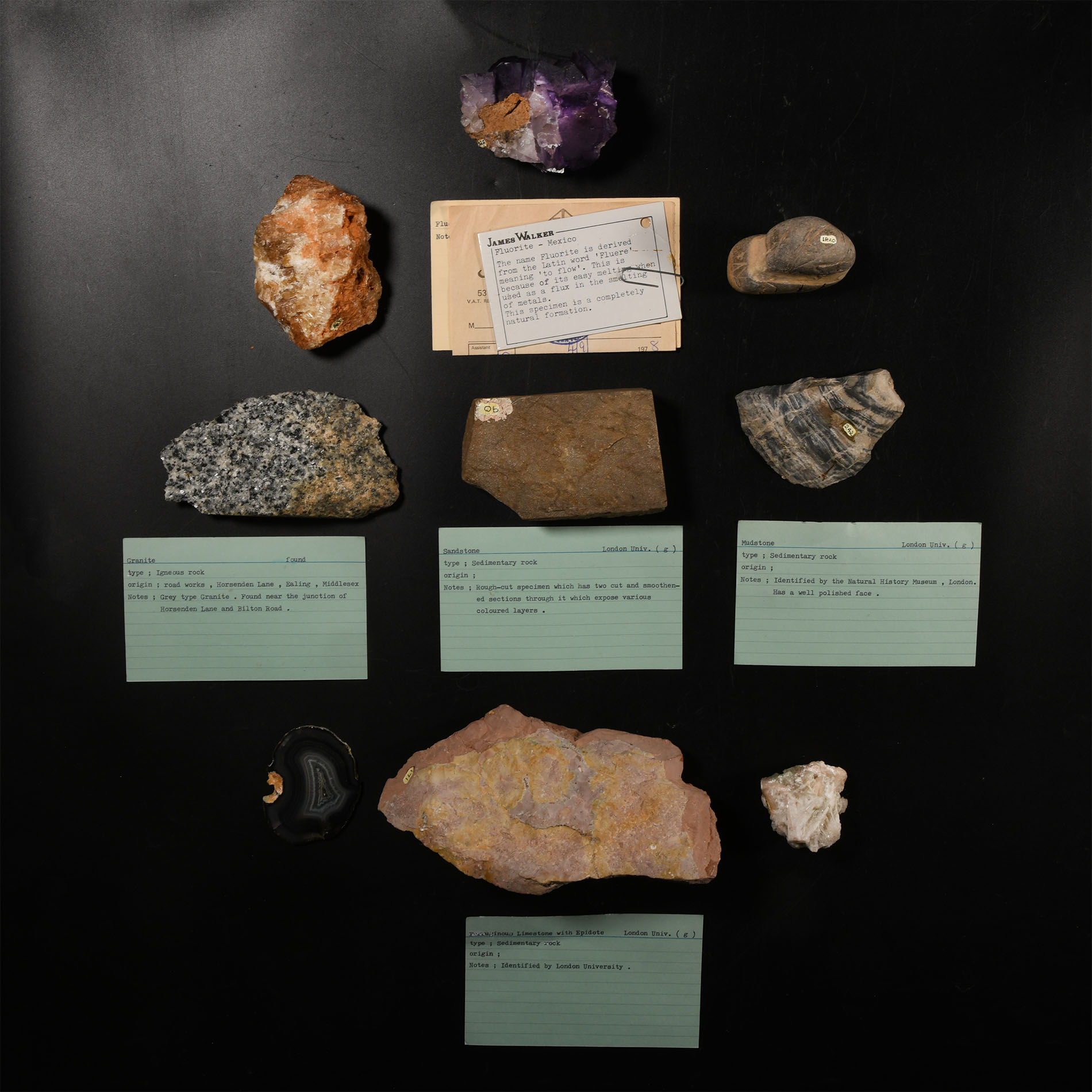 Natural History - Historic Mineral Specimen Collection